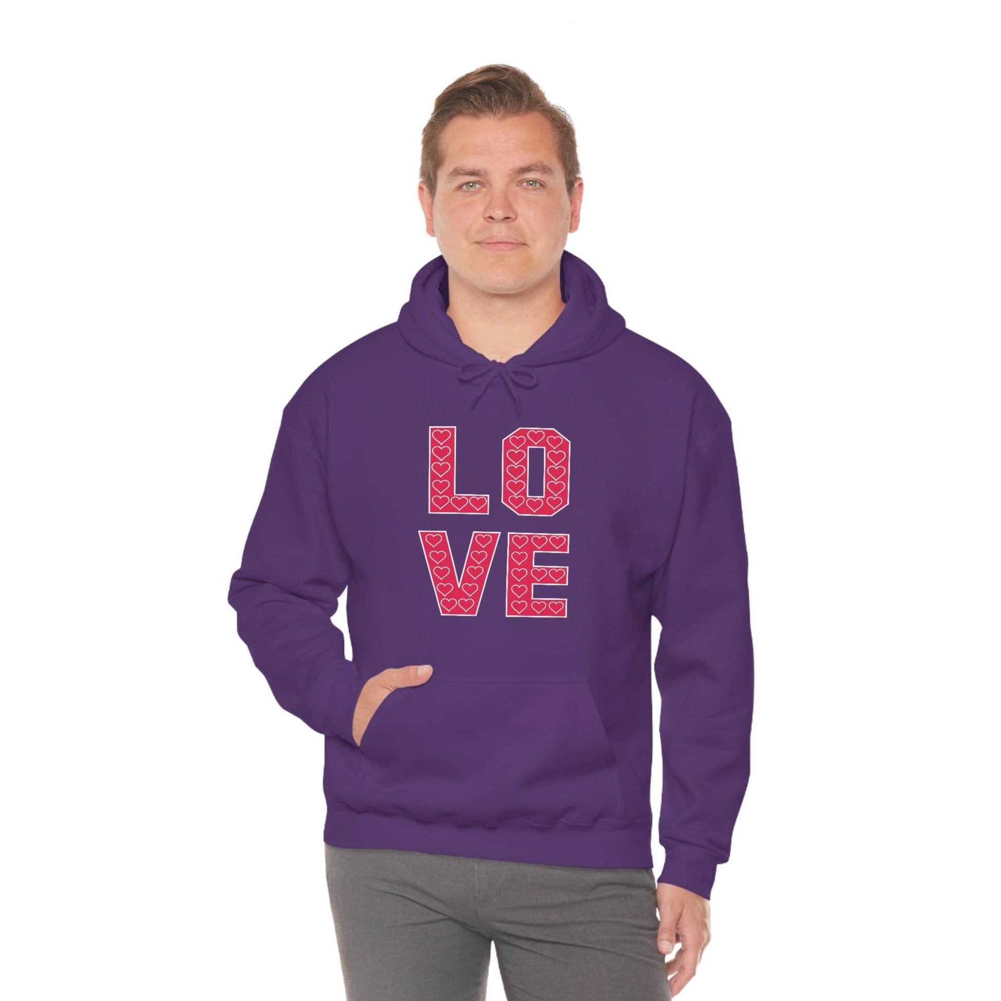 Love Hooded sweatshirt - Giftsmojo