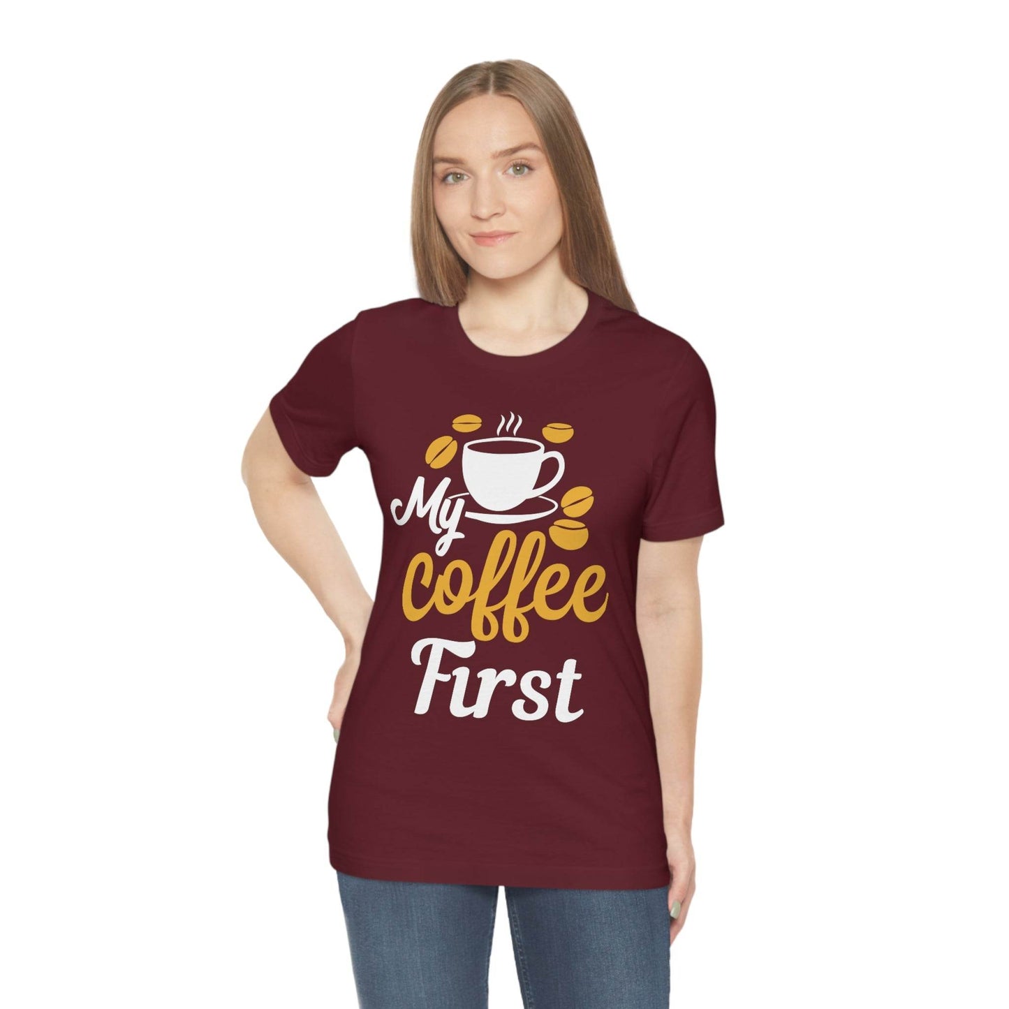 My coffee first Tee - Giftsmojo
