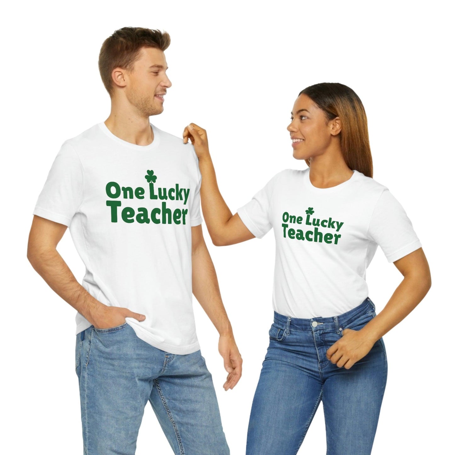 Feeling Lucky Shirt One Lucky Teacher Shirt St Patrick's Day shirt - Funny St Paddy's day Funny Shirt Shamrock shirt shenanigans shirt - Giftsmojo