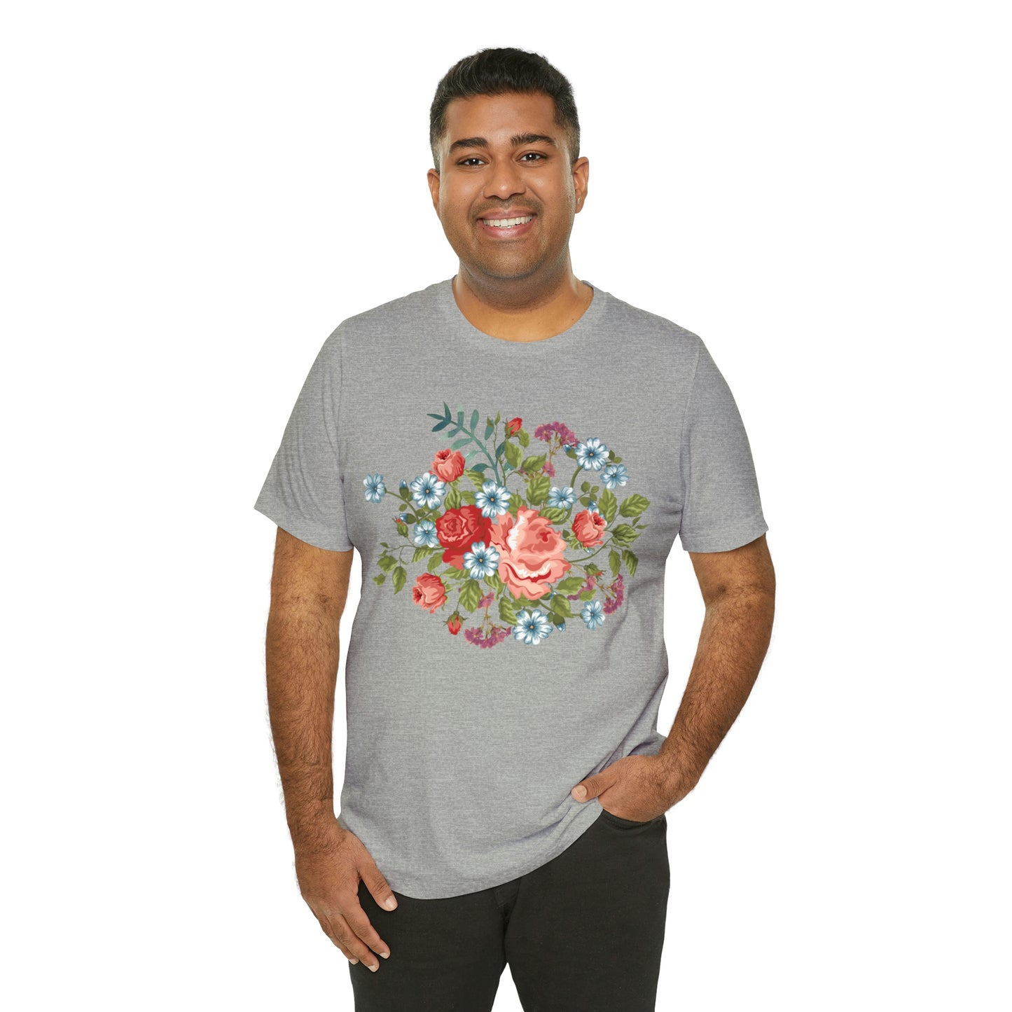 Flower Shirt, Botanical shirt, flower T shirt, floral shirt, wild flowers shirt, birth flower shirt, custom flower shirt, wildflowers shirt, plant lady shirt, birth flower gift,