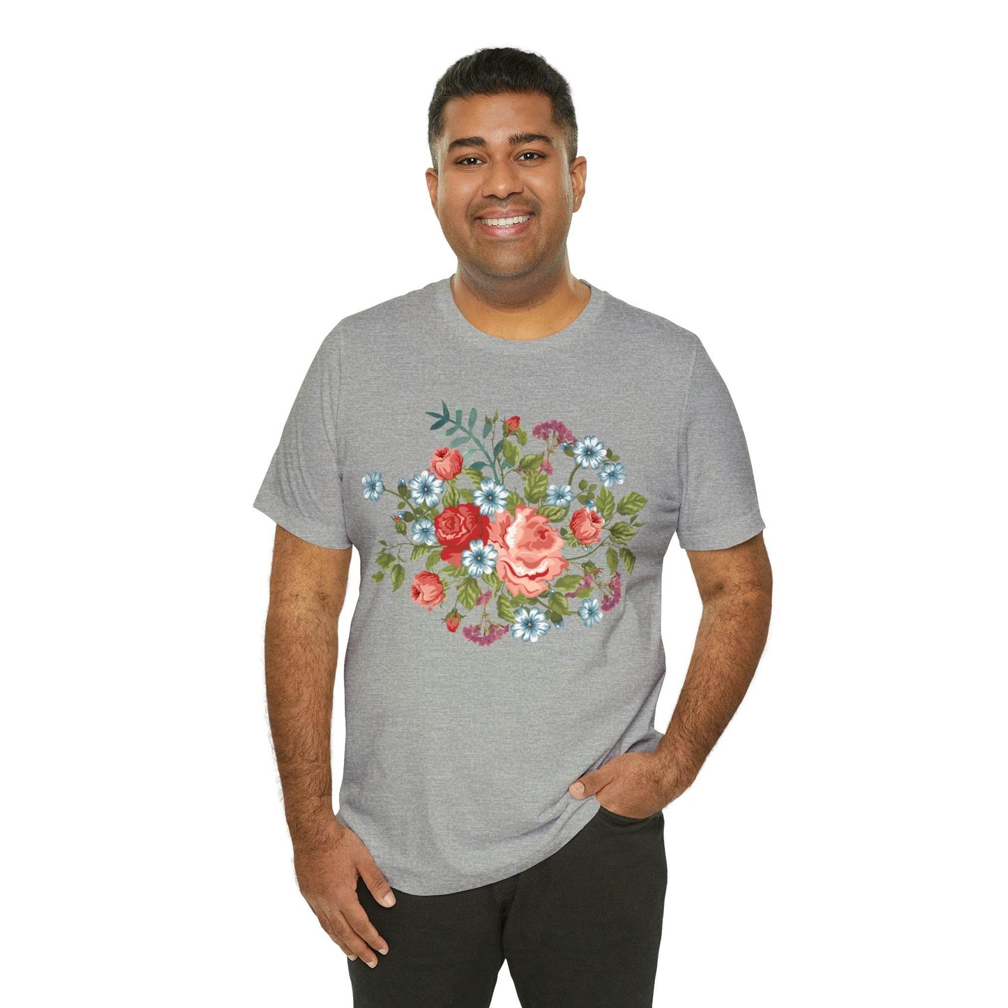 Flower Shirt, Botanical shirt, flower T shirt, floral shirt, wild flowers shirt, birth flower shirt, custom flower shirt, wildflowers shirt, plant lady shirt, birth flower gift, - Giftsmojo