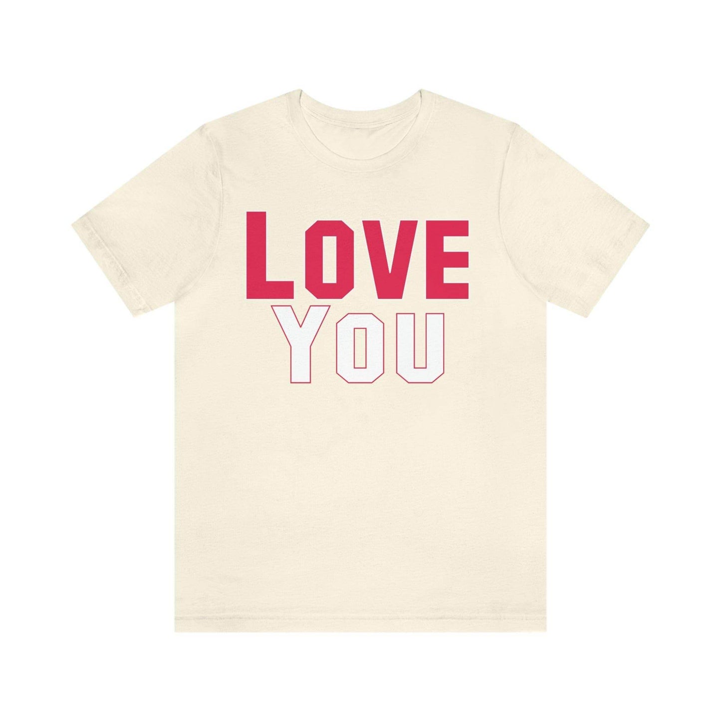 Love you T-shirt - Giftsmojo