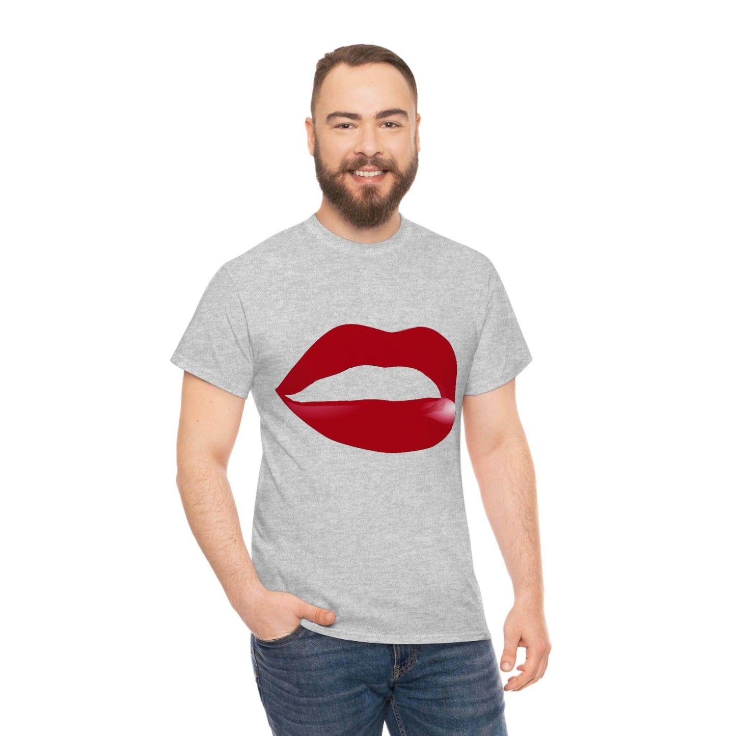 Kiss Lips Tee - Giftsmojo