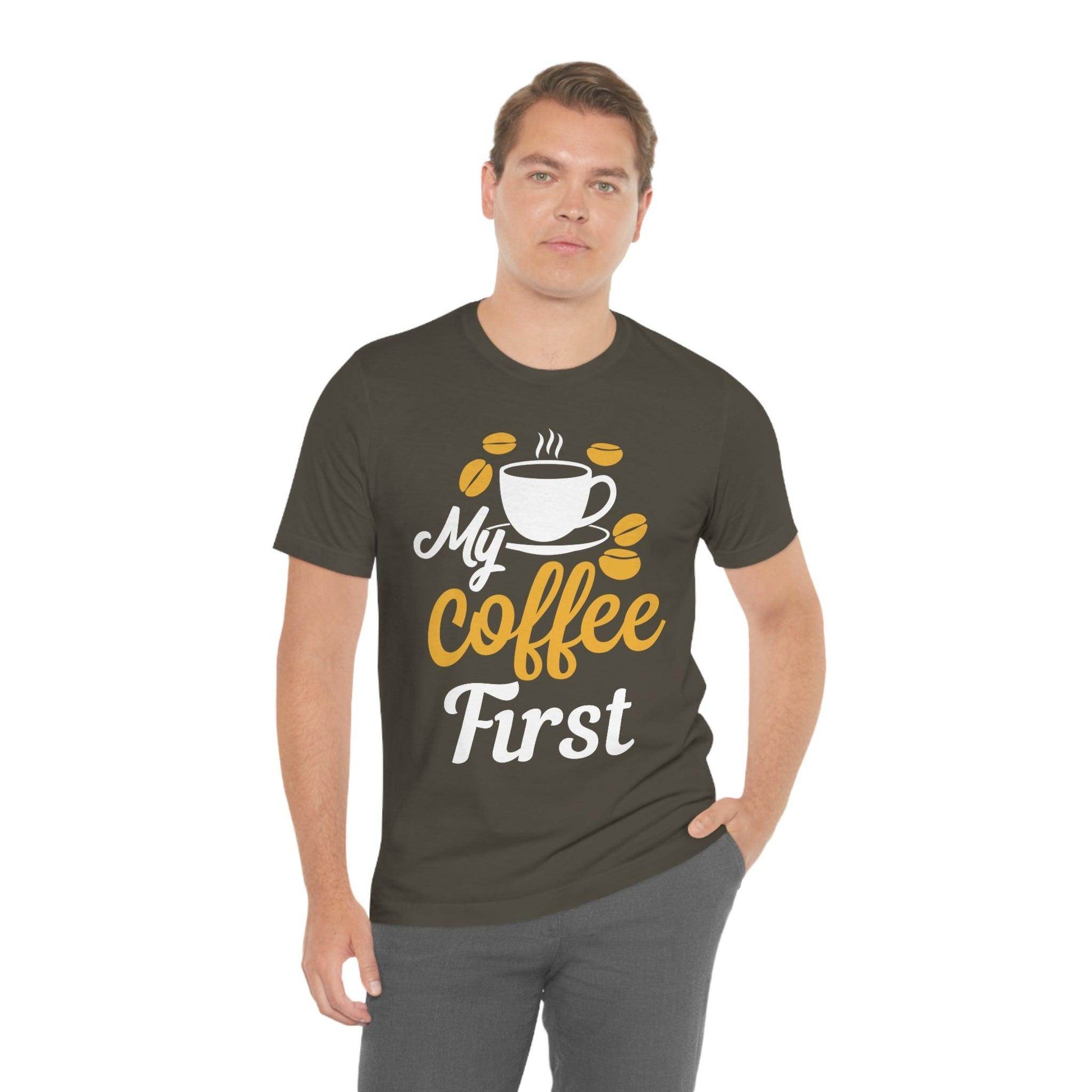 My coffee first Tee - Giftsmojo