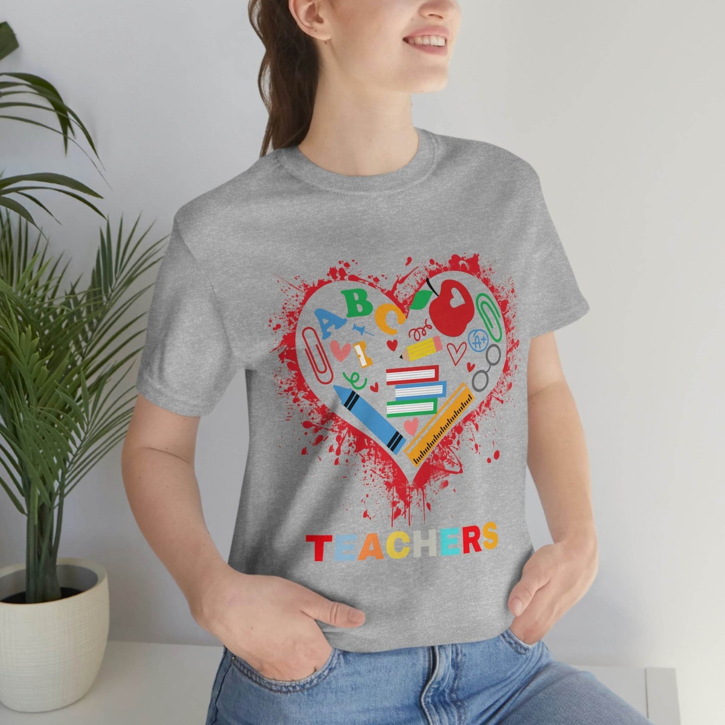 Love Teachers Shirt - Teacher Appreciation Shirt - Giftsmojo