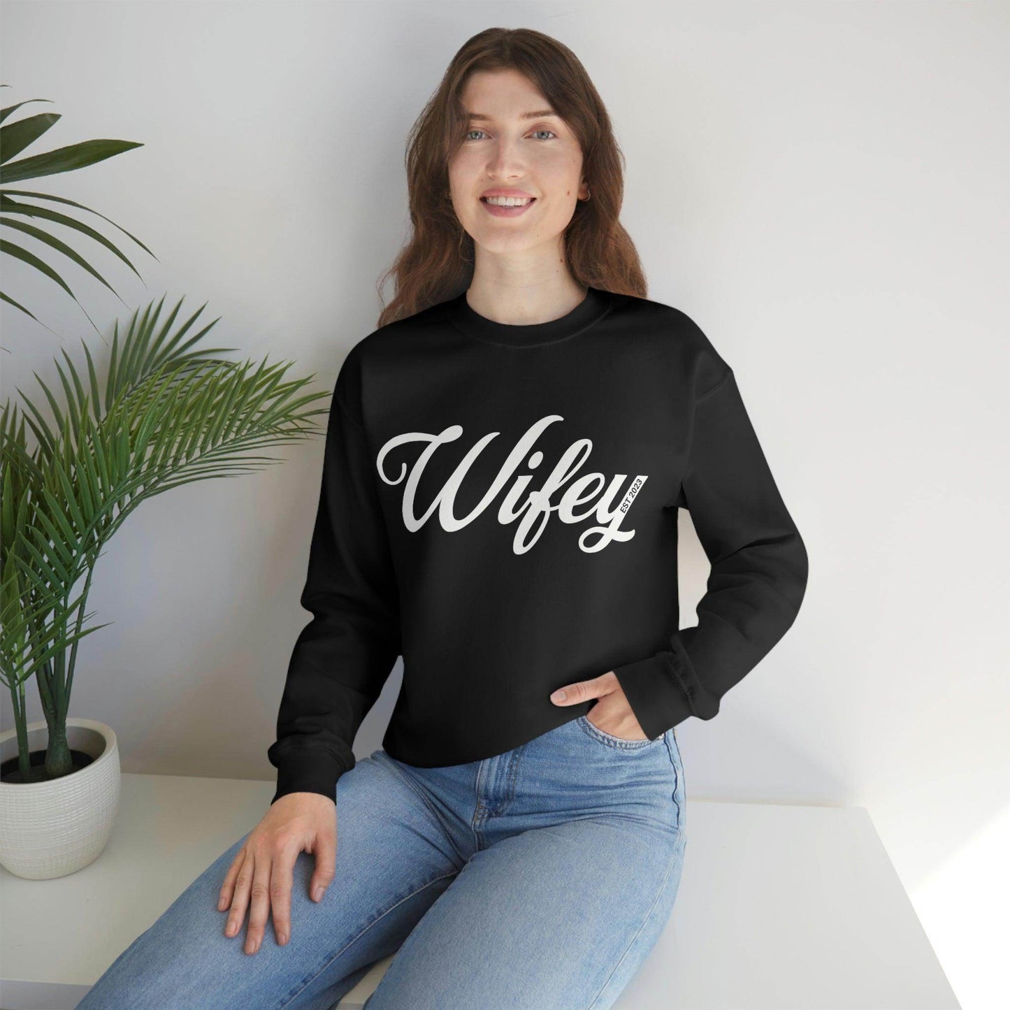 Wifey Sweatshirt - Giftsmojo