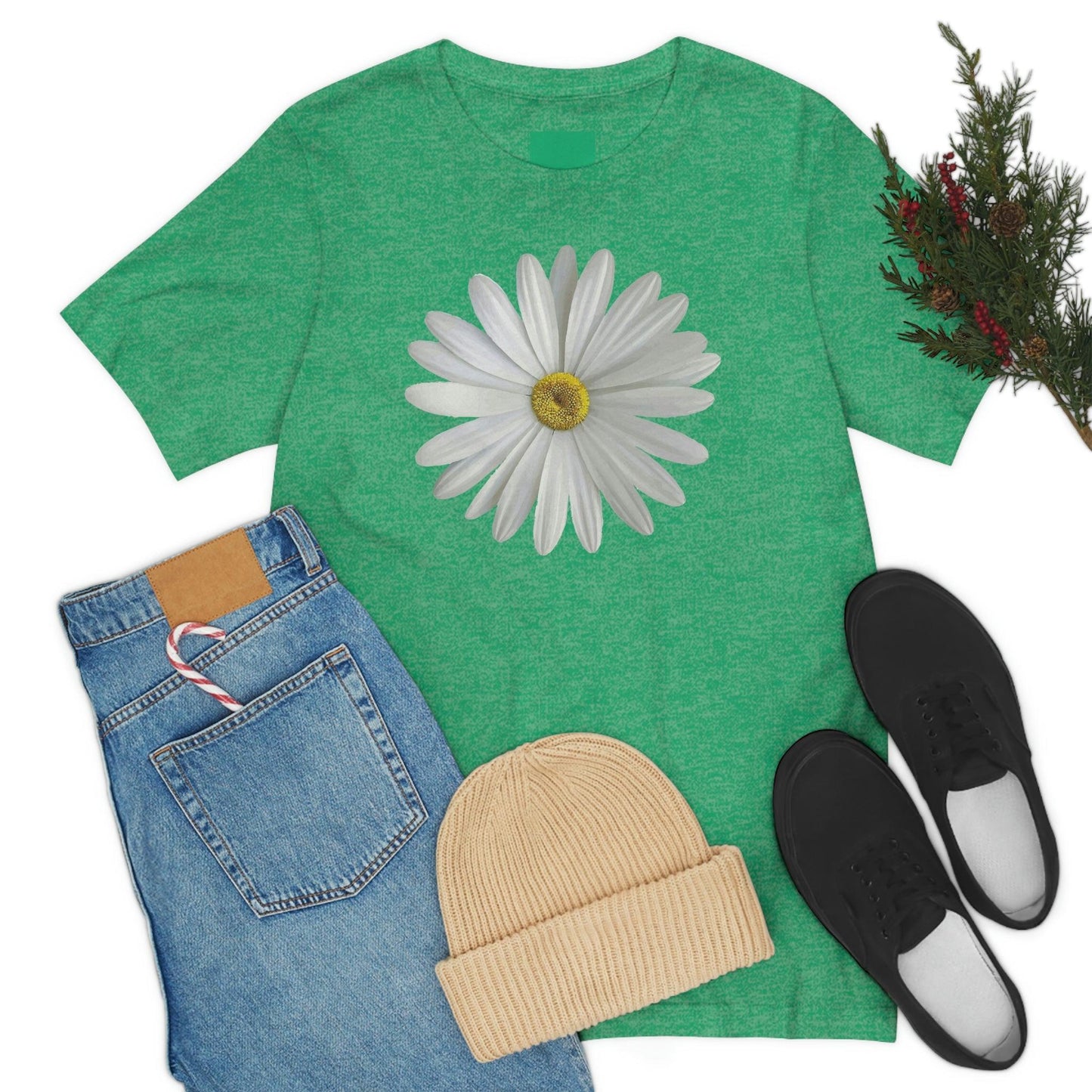 Daisy Shirt Floral Shirt Gift, Wildflower Shirt, Gift For Mom, Daisy Women Shirt Flower Tee Summer Shirt,