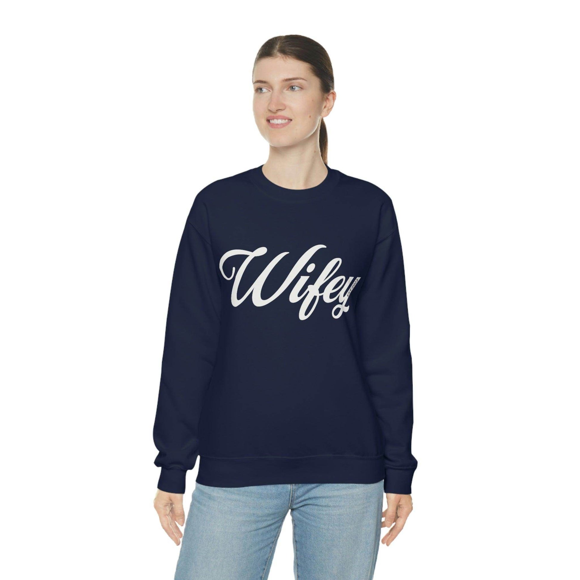Wifey Sweatshirt - Giftsmojo
