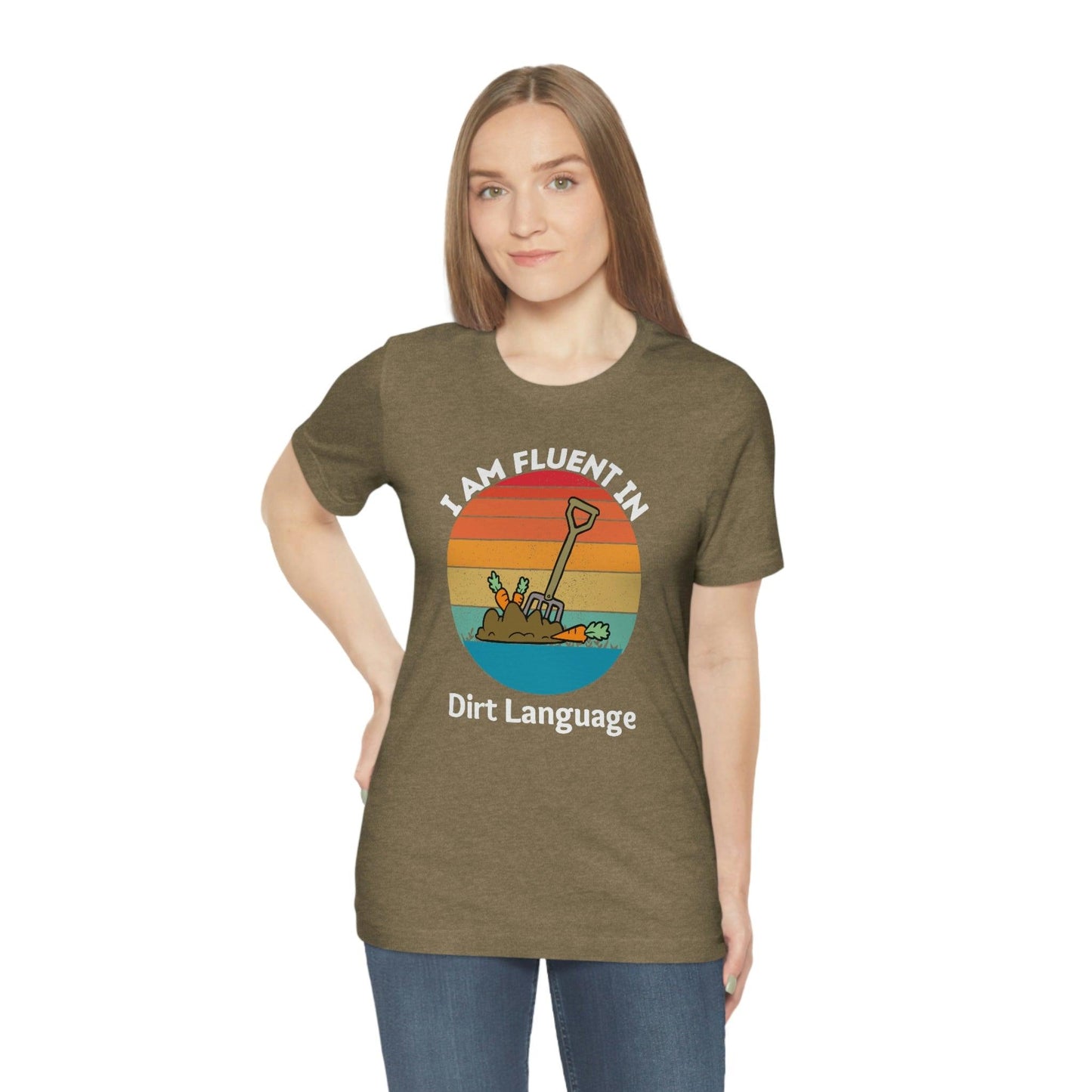 Gardener shirt Garden t-shirt Botanical Shirt Plant Lover Shirt Gardener Gift, Garden Shirt, Garden Tee I am fluent in dirt language