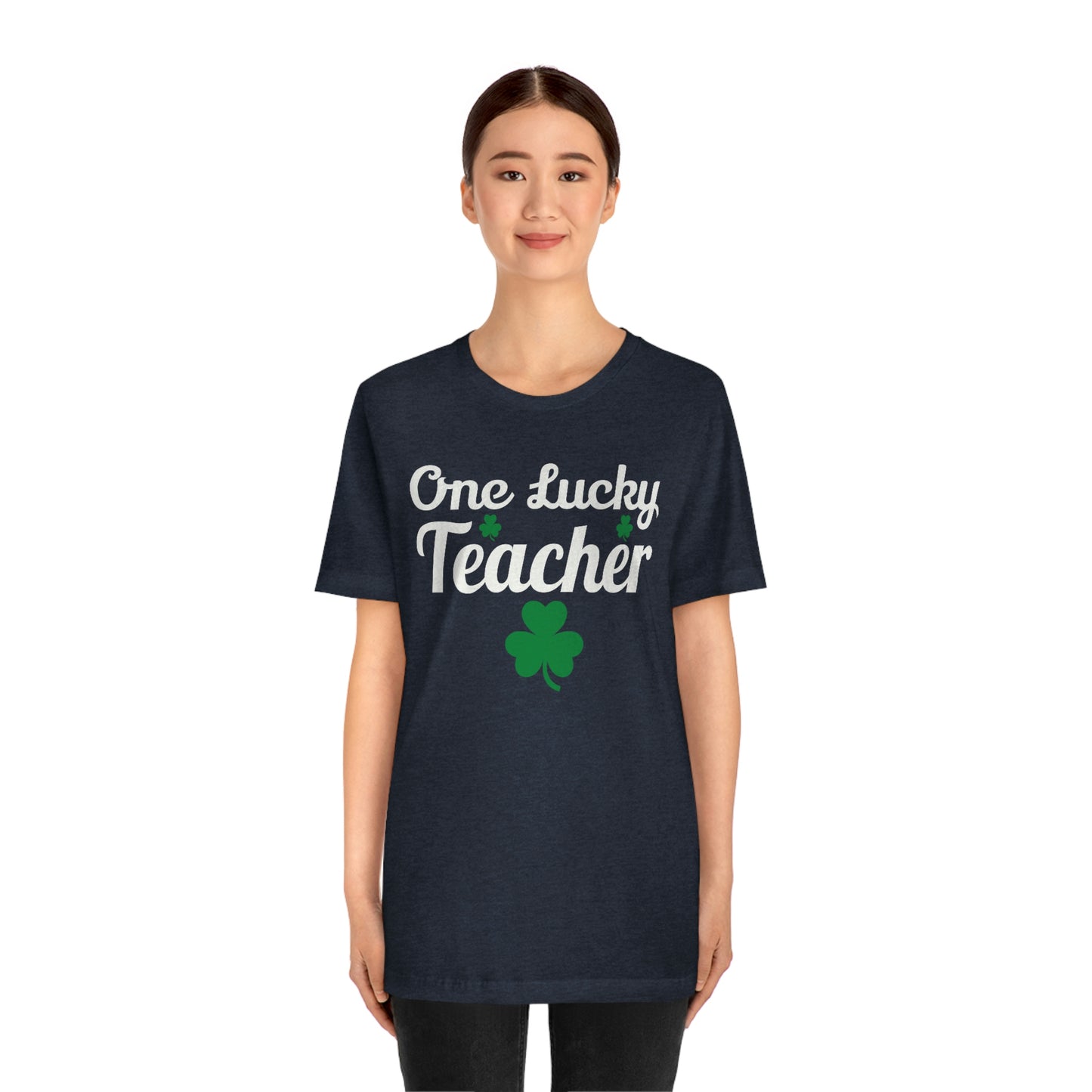 Feeling Lucky Shirt One Lucky Teacher Shirt St Patrick's Day shirt - Funny St Paddy's day Funny Shirt Shamrock shirt shenanigans shirt
