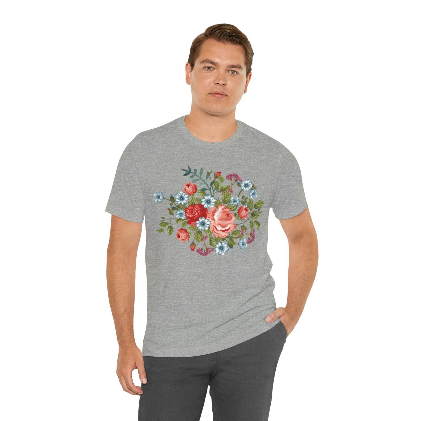 Flower Shirt, Botanical shirt, flower T shirt, floral shirt, wild flowers shirt, birth flower shirt, custom flower shirt, wildflowers shirt, plant lady shirt, birth flower gift, - Giftsmojo