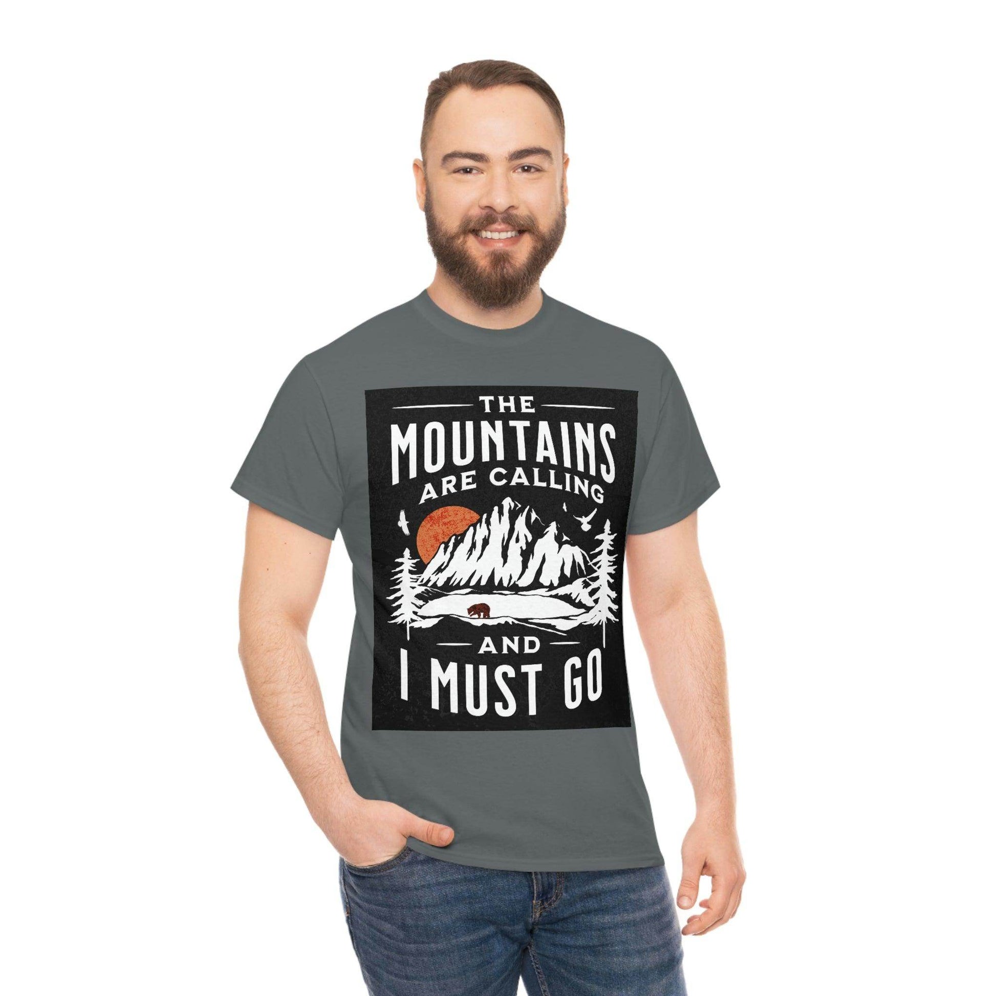 The Mountains are calling Tee - Giftsmojo