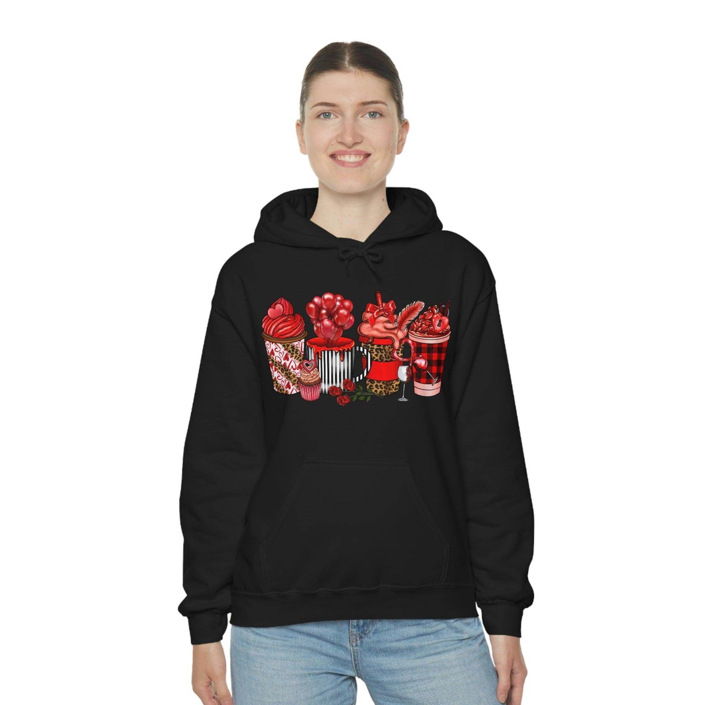 Valentine's day Hooded Sweatshirt (this is all i want for valentine) - Giftsmojo
