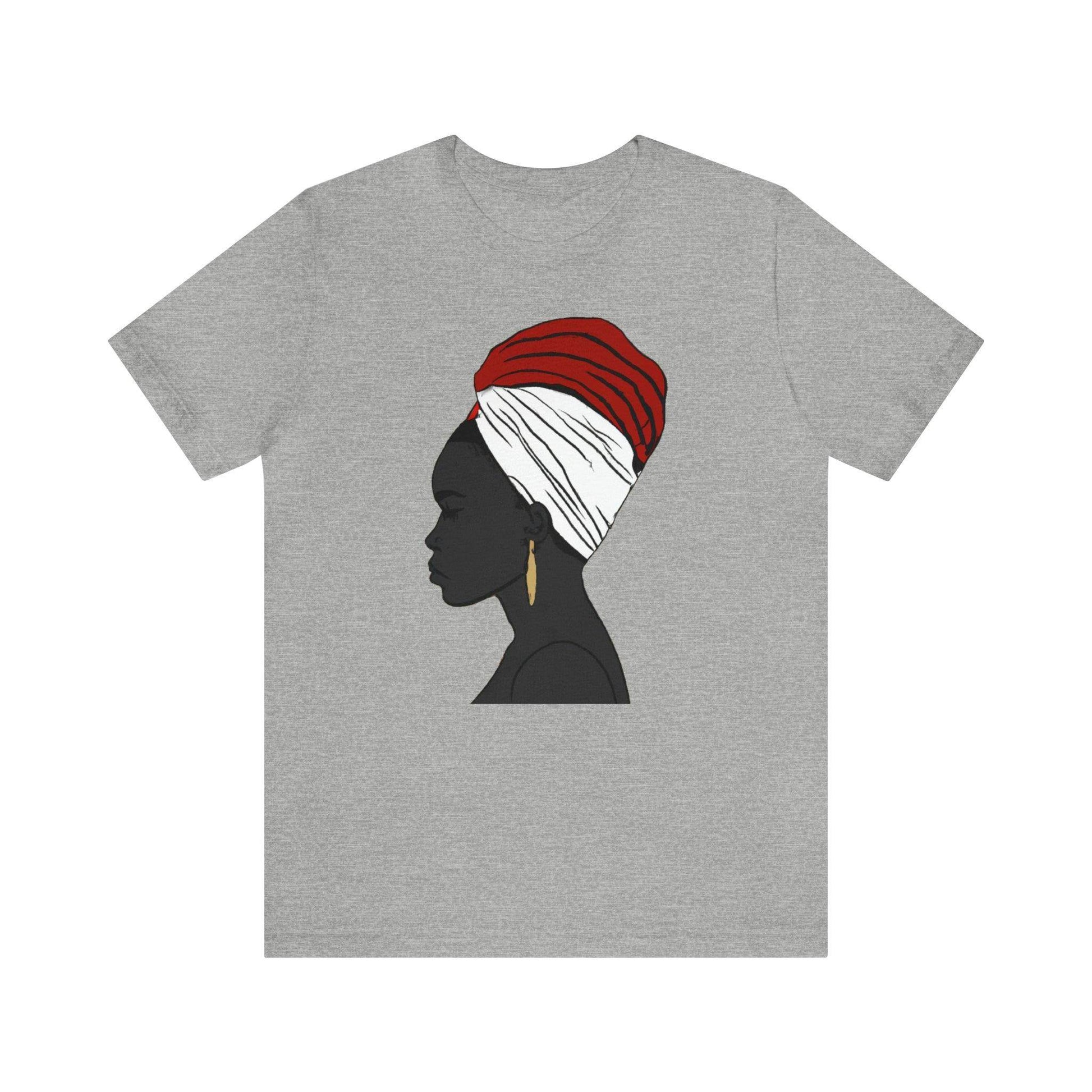 African Woman Art Shirt, Black Queen Shirt - Giftsmojo