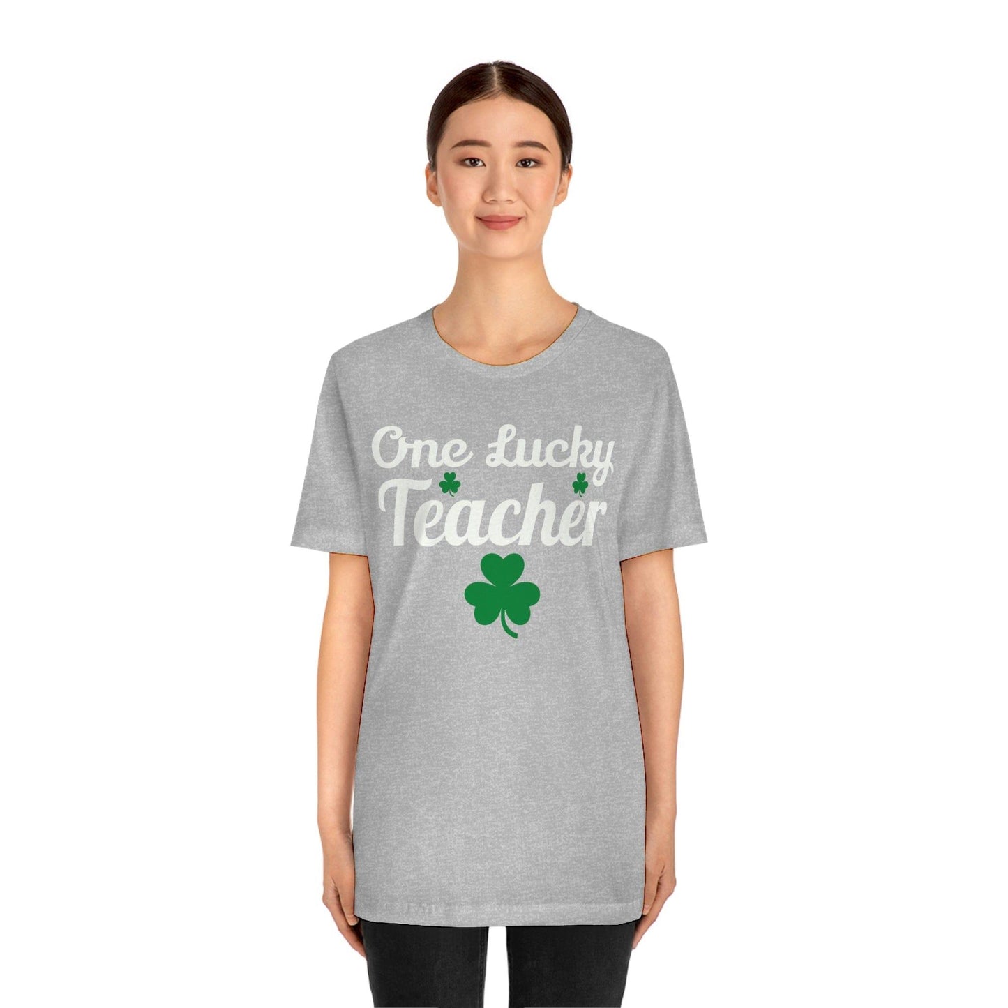 Feeling Lucky Shirt One Lucky Teacher Shirt St Patrick's Day shirt - Funny St Paddy's day Funny Shirt Shamrock shirt shenanigans shirt