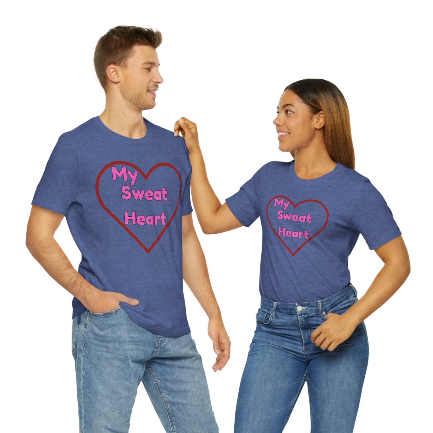 My Sweat Heart - Love shirt - Gift for wife - Gift for Husband - Gift for Girlfriend and Boyfriend - Giftsmojo