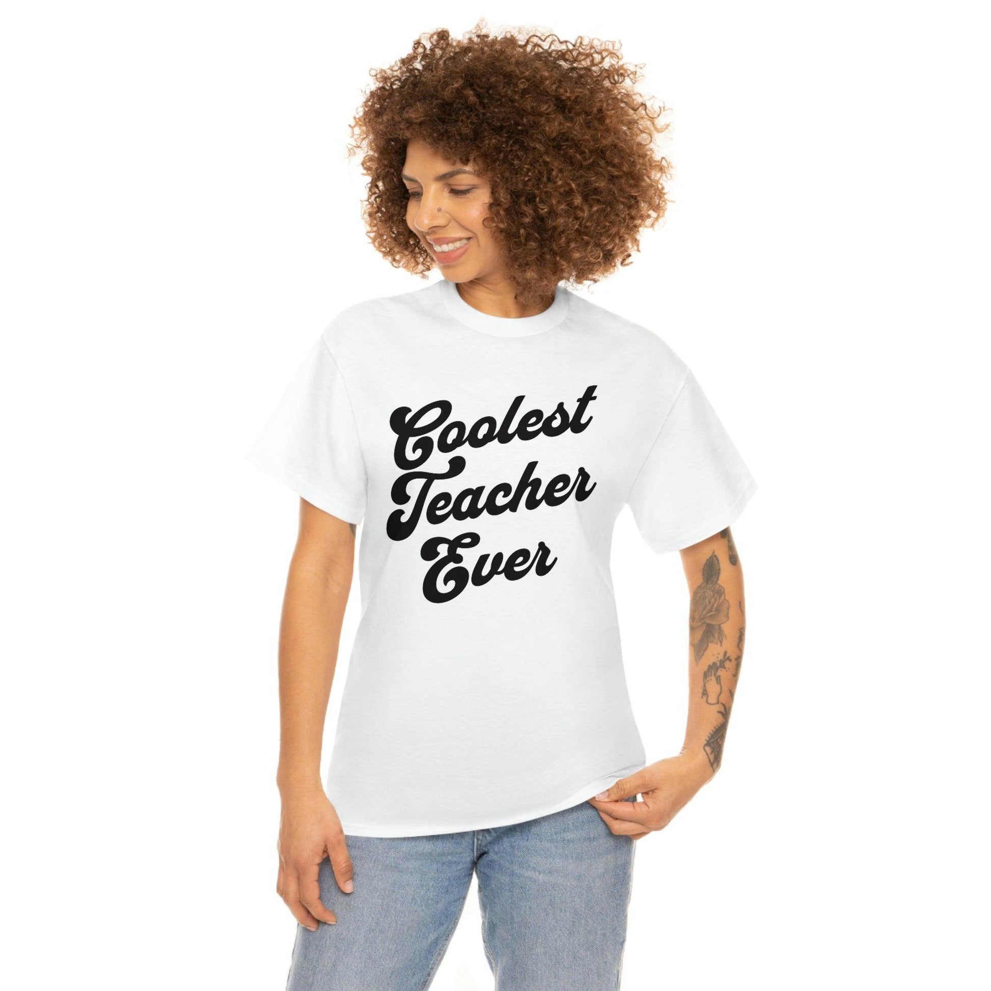 Coolest Teacher Ever Shirt - Giftsmojo