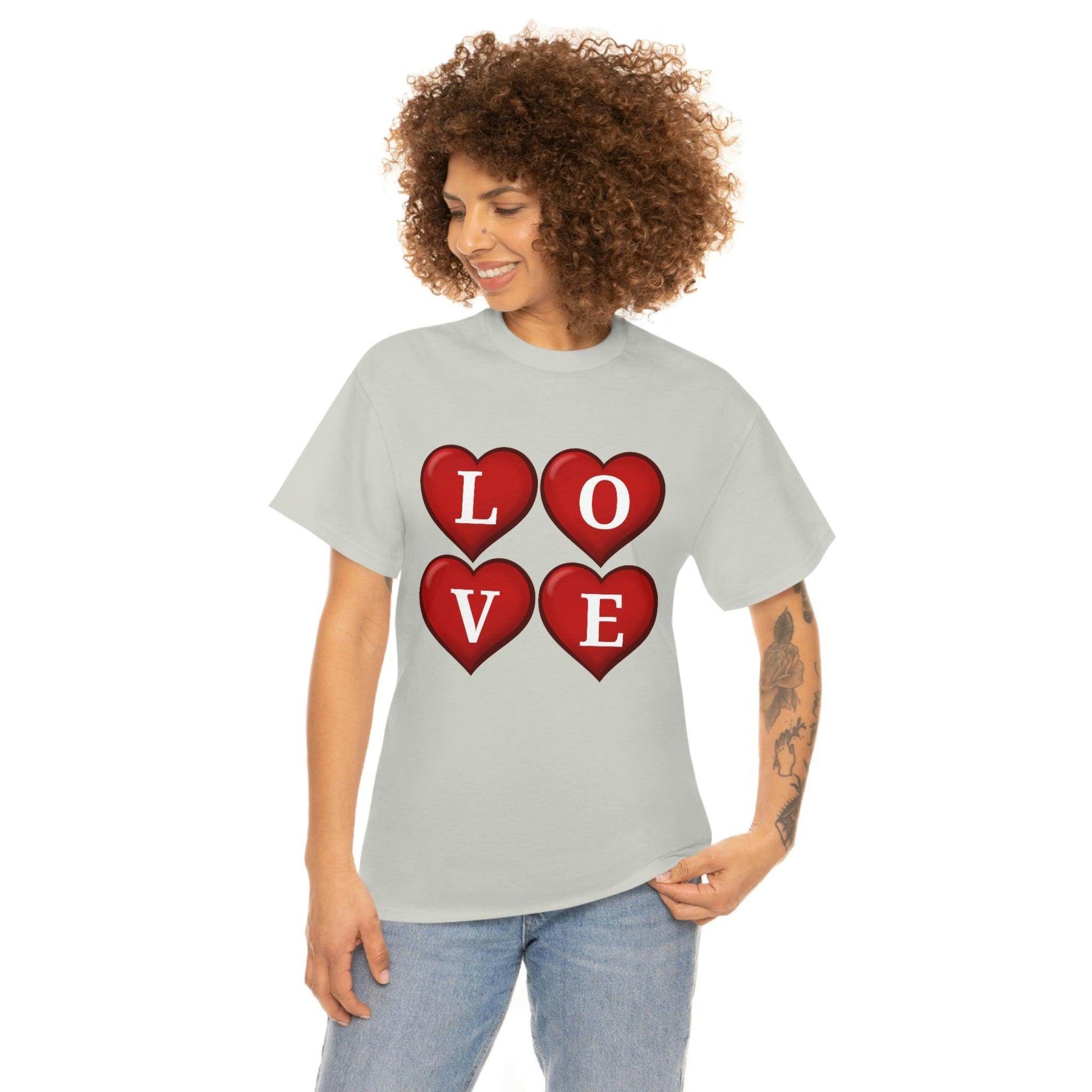 4hearts love Tee - Giftsmojo
