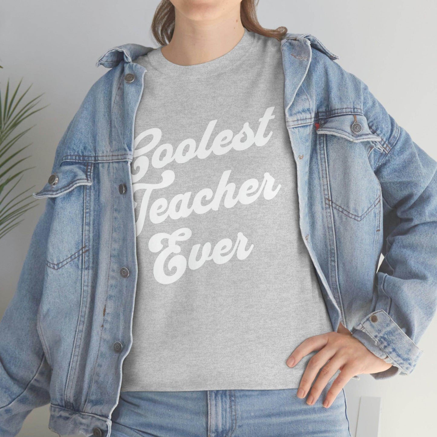 Coolest Teacher Ever Shirt - Giftsmojo