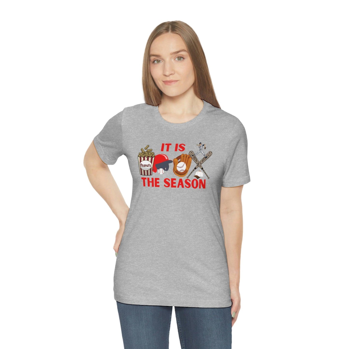 It is the season Baseball shirt baseball tee baseball tshirt - Sport shirt Baseball Mom shirt Baseball Mama shirt gift for him gameday shirt