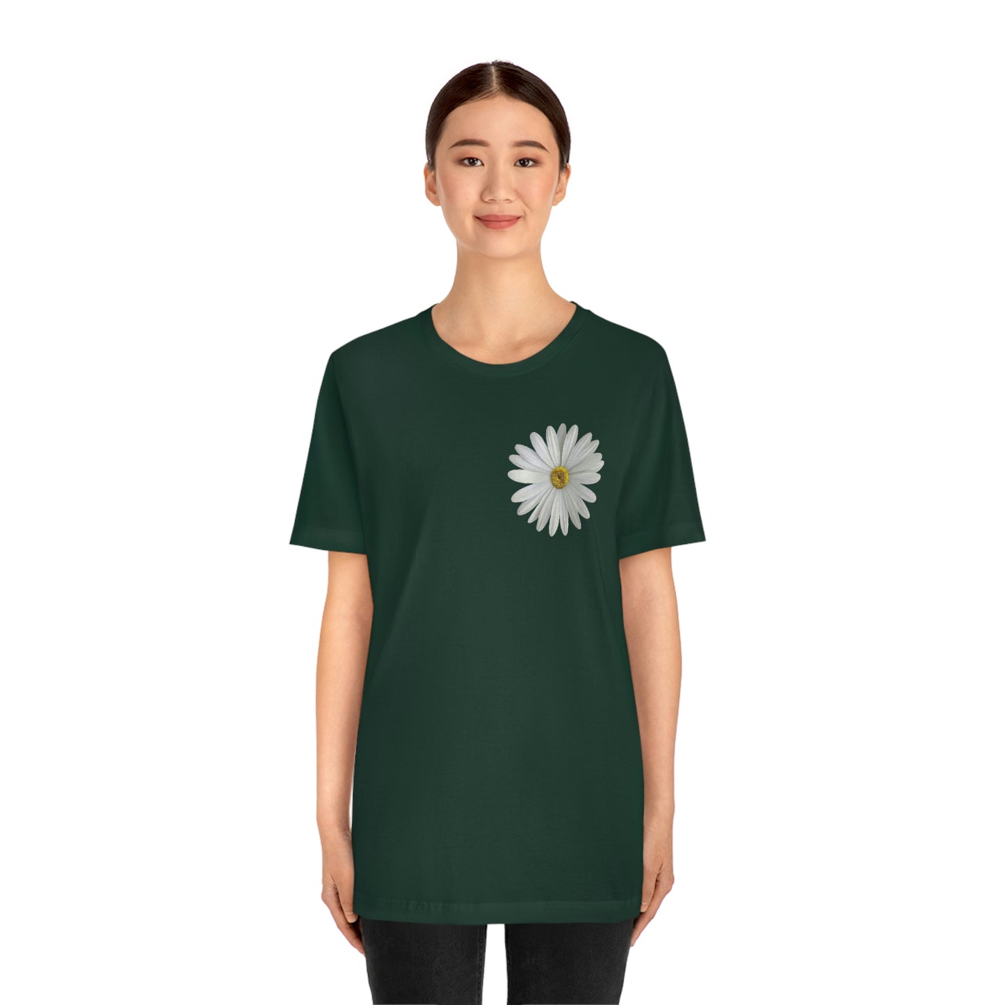 Daisy Shirt Floral Shirt Gift, Boho Shirt, Birth Month Flower, Gift For Mom, Daisy Women Shirt Flower Tee Summer Shirt,
