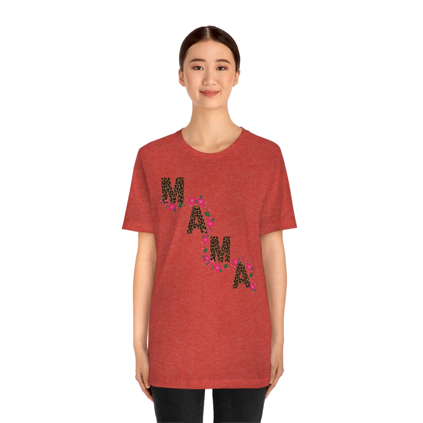 Leopard print Mama shirt Flower mama shirt - Leopard Mama Shirt mothers day shirt new mom shirt