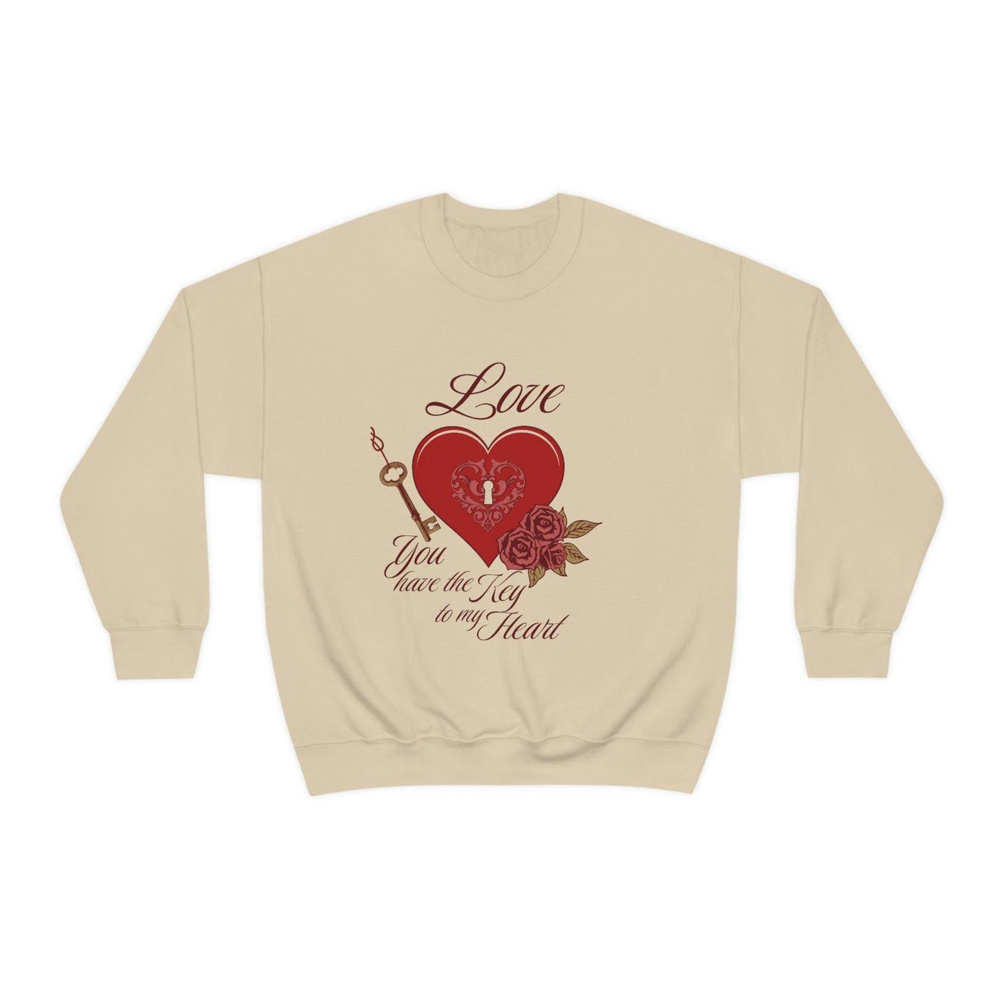Love you have the key to my heart Sweatshirt - Giftsmojo