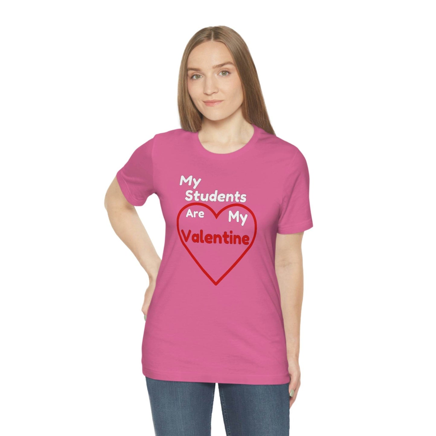 My Students are My Valentine - Gift for teachers - Cute Teacher shirt - Giftsmojo