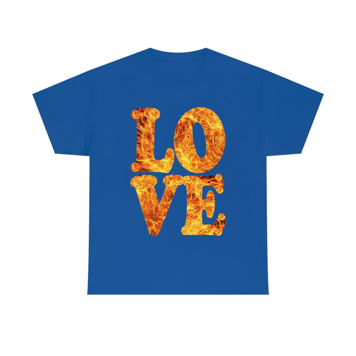 love fire big Tee - Giftsmojo