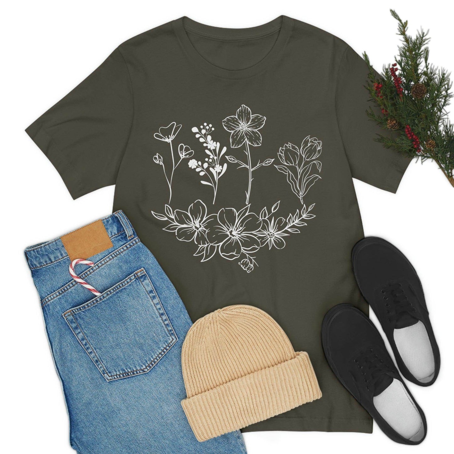 Flower Tshirt - Nature lover Shirt - Giftsmojo