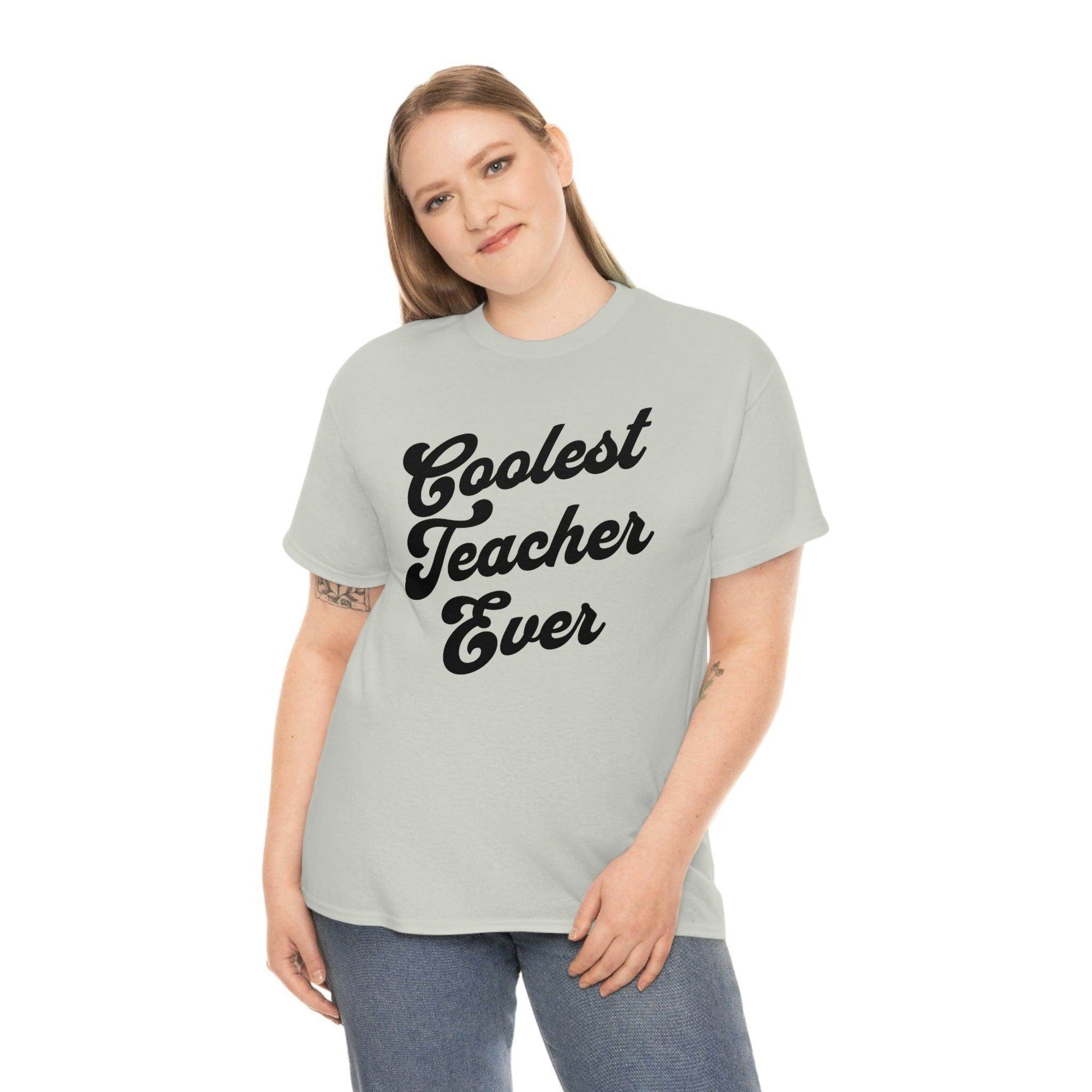 Coolest Teacher Ever Shirt - Giftsmojo