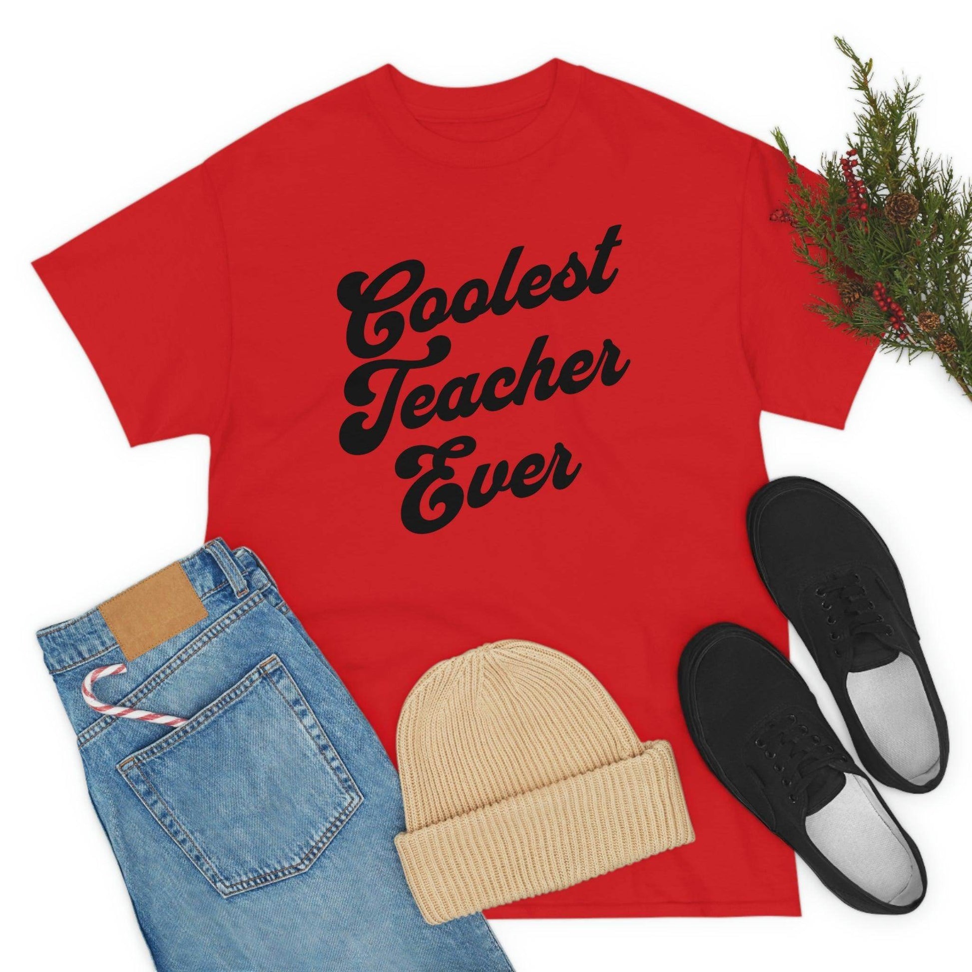 Coolest Teacher Ever Shirt - Giftsmojo