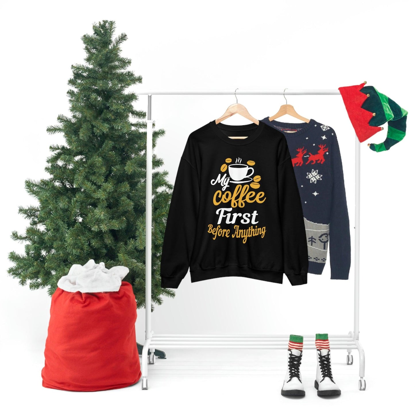 My Coffee First before anything Sweatshirt