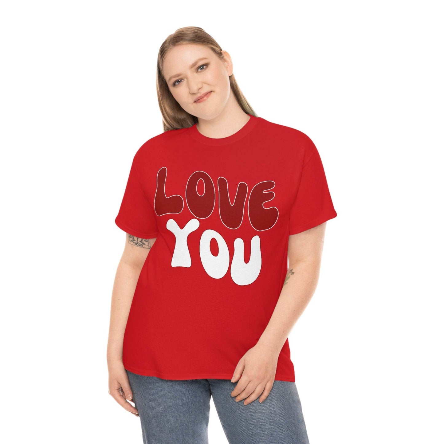 Love You Tee - Giftsmojo