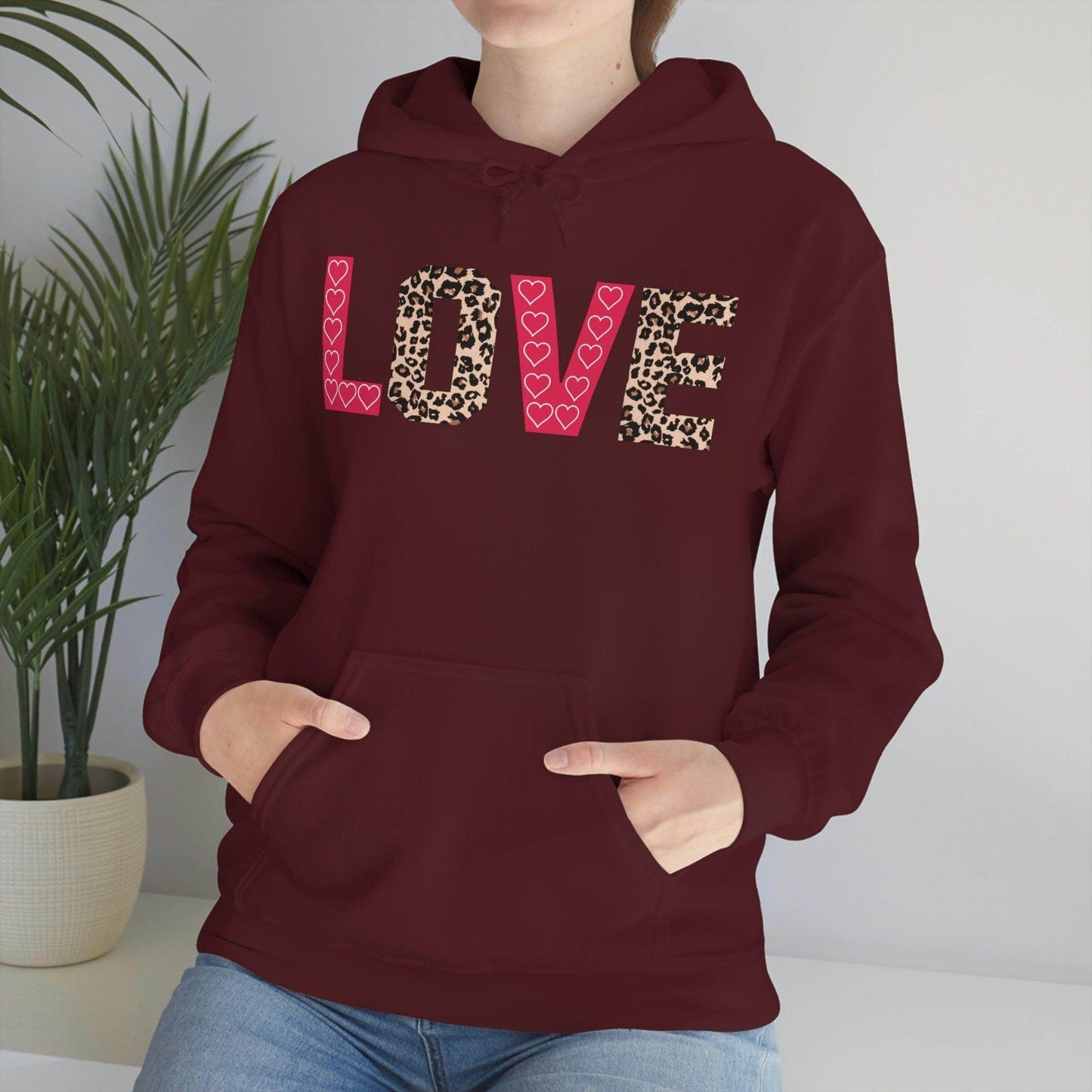Love Hooded Sweatshirt - Giftsmojo
