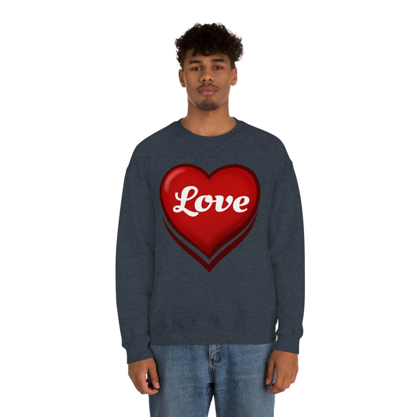 Love Sweatshirt, Valentine's Gift, - Giftsmojo