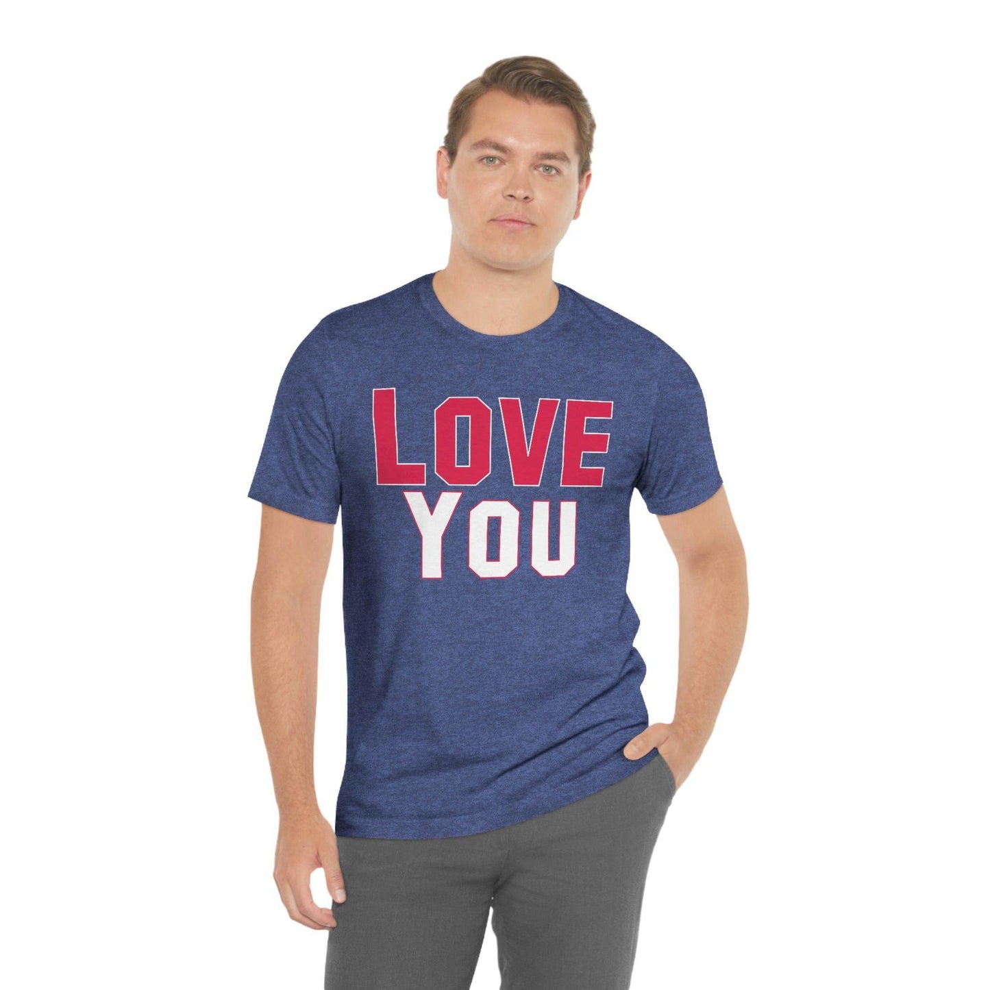 Love you T-shirt - Giftsmojo