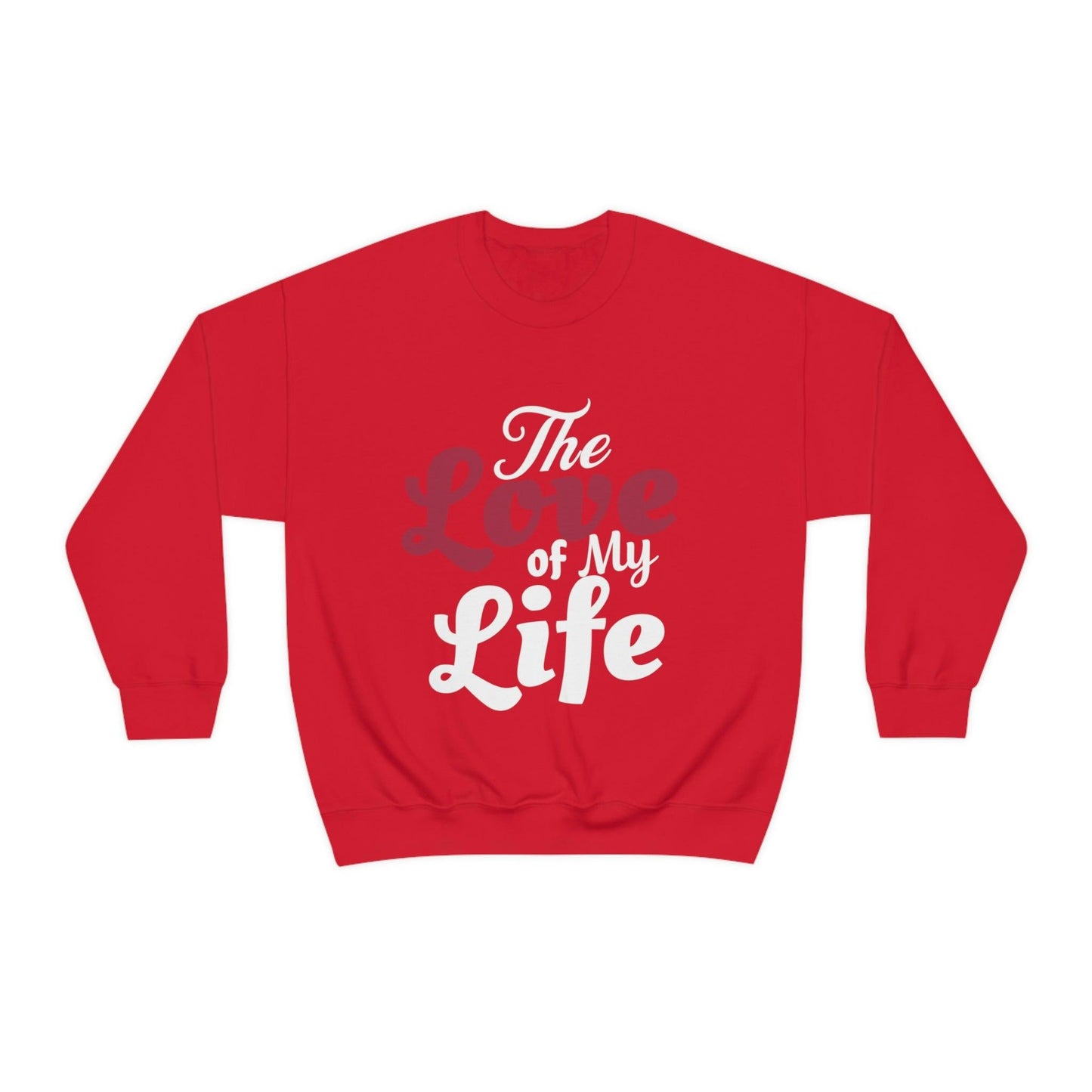 Love Sweatshirt, Love Shirt, Gift For Fiance, Newlywed Gift, Gift For Wife, Engagement Shirt,The Love of My Life, Valentine's day gift