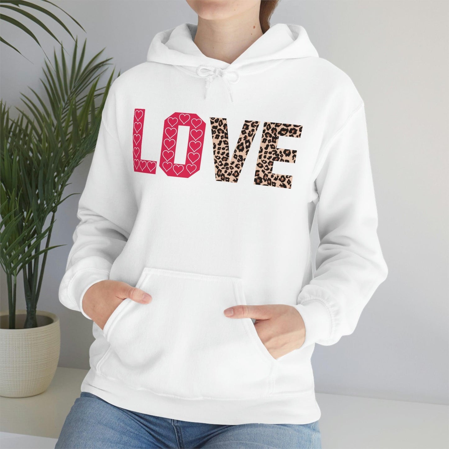 Leopard print Hooded Sweatshirt