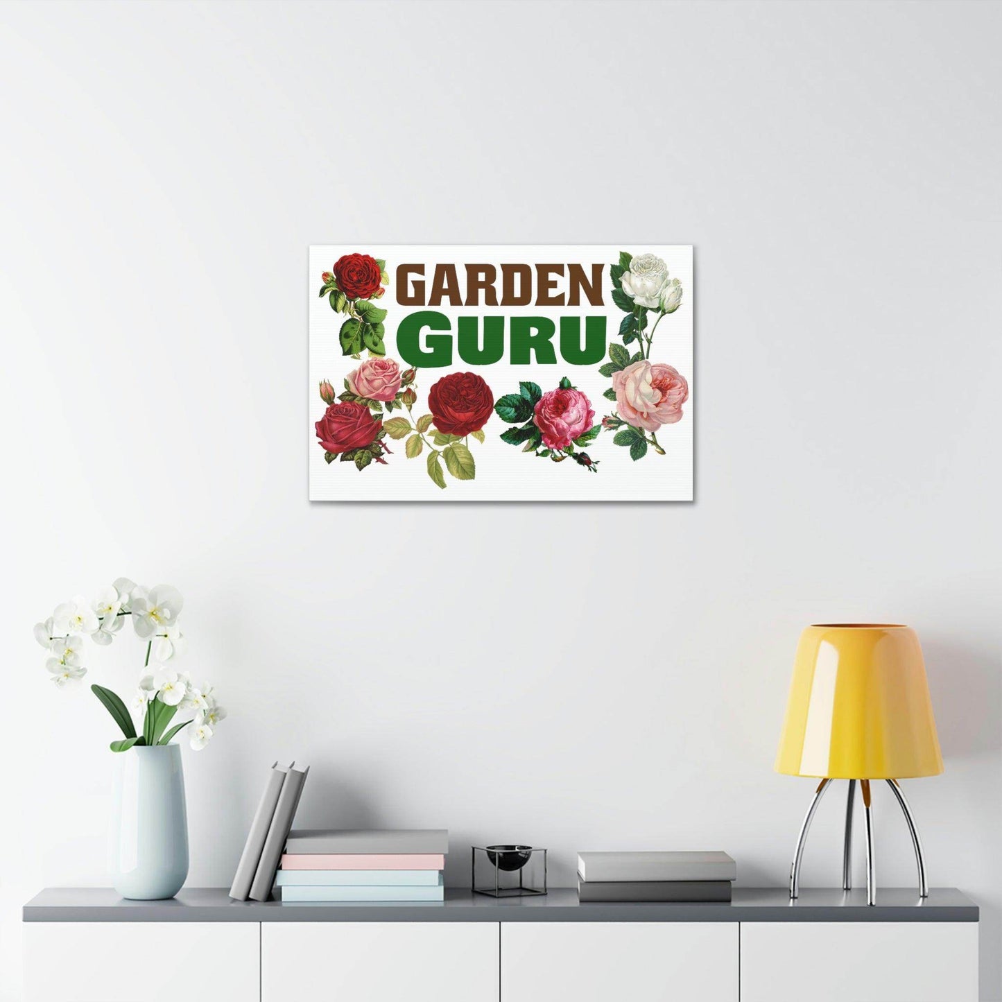 Garden Guru Canvas - Garden wall arts, gift for garden lovers - Giftsmojo