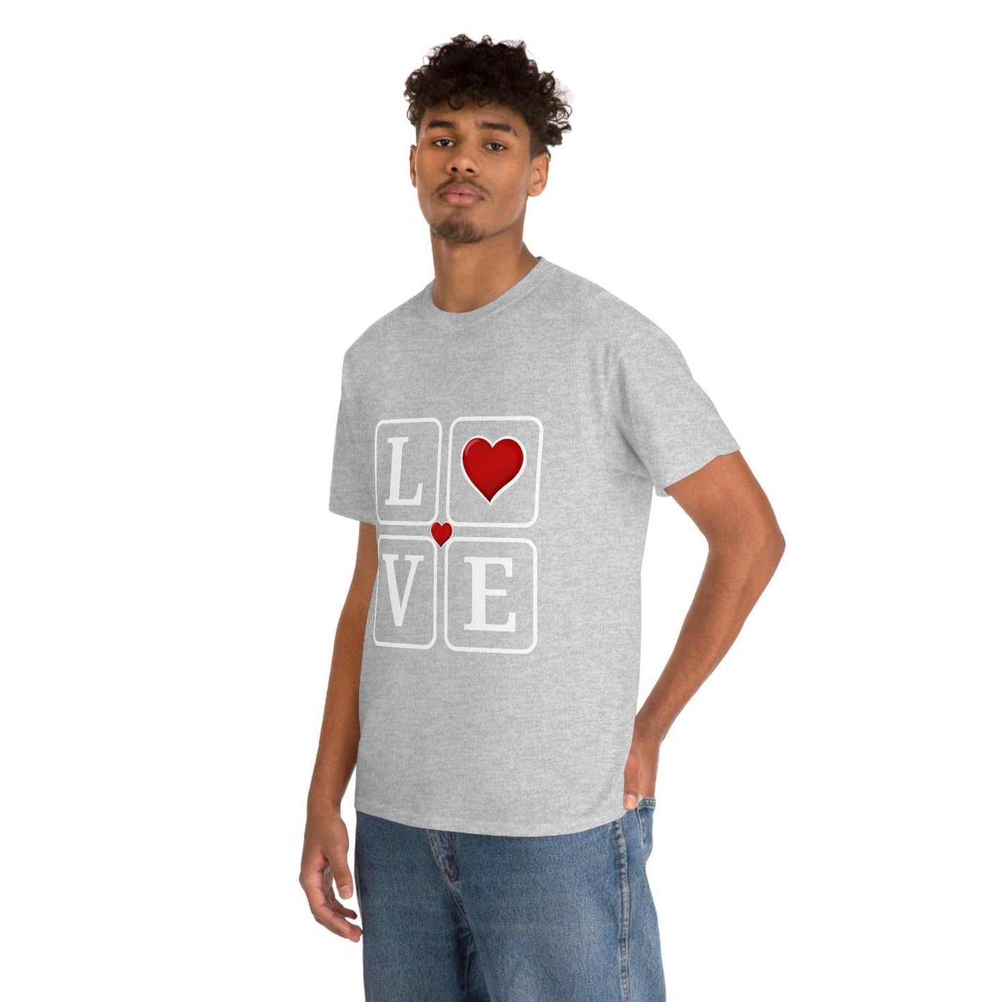 Love square Hearts Shirt, Great Gift for Valentine's day, birthday, engagement, anniversary and many more - Giftsmojo