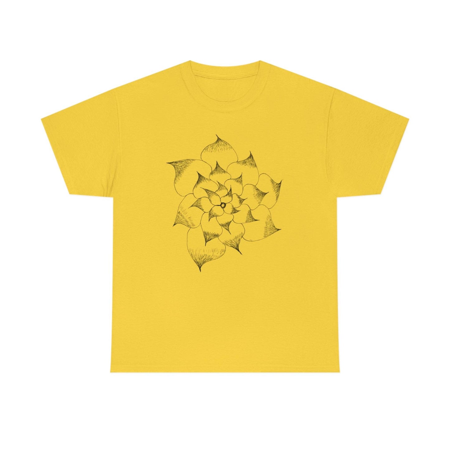 Flower Tee, custom designed tee, flower t-shirt, floral graphic tee - Giftsmojo