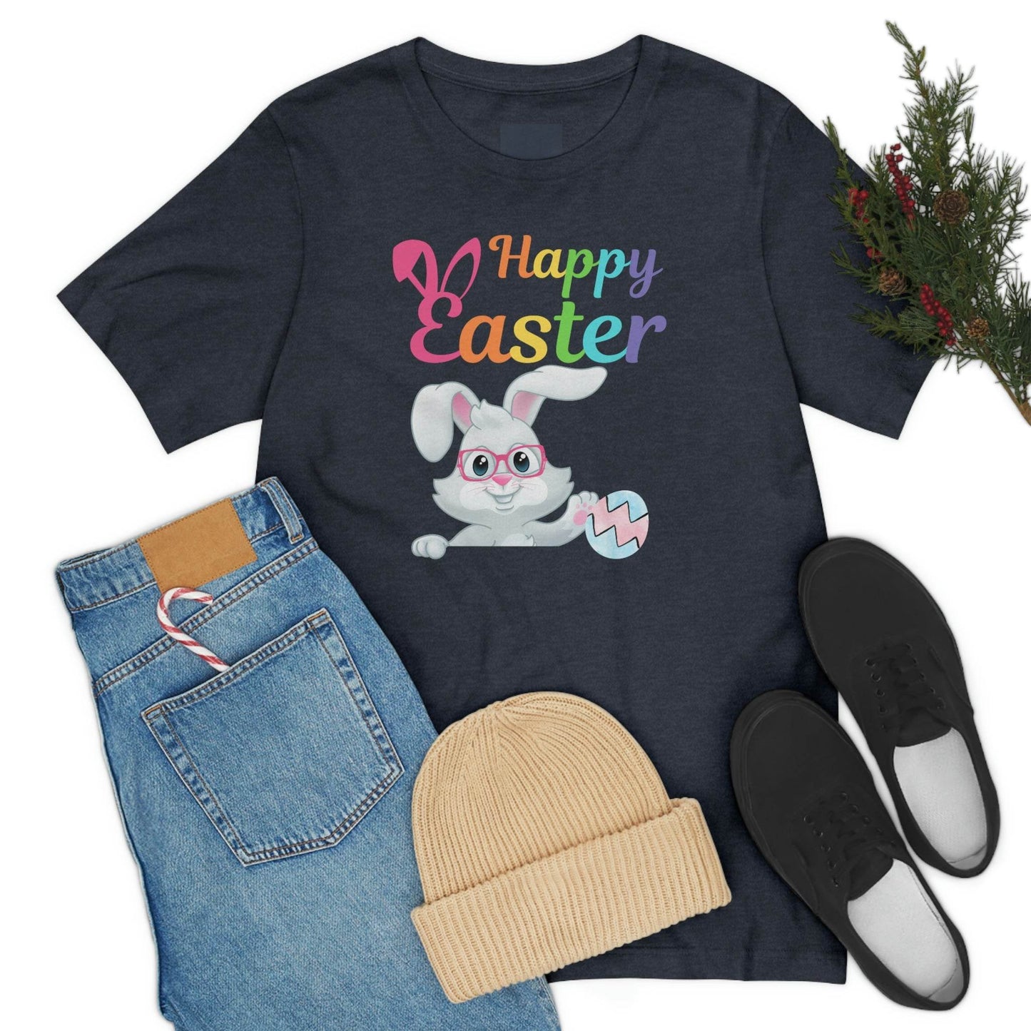 Happy Easter Bunny Tshirt Easter Gift women Easter Shirt Men Easter shirt Easter egg - Giftsmojo