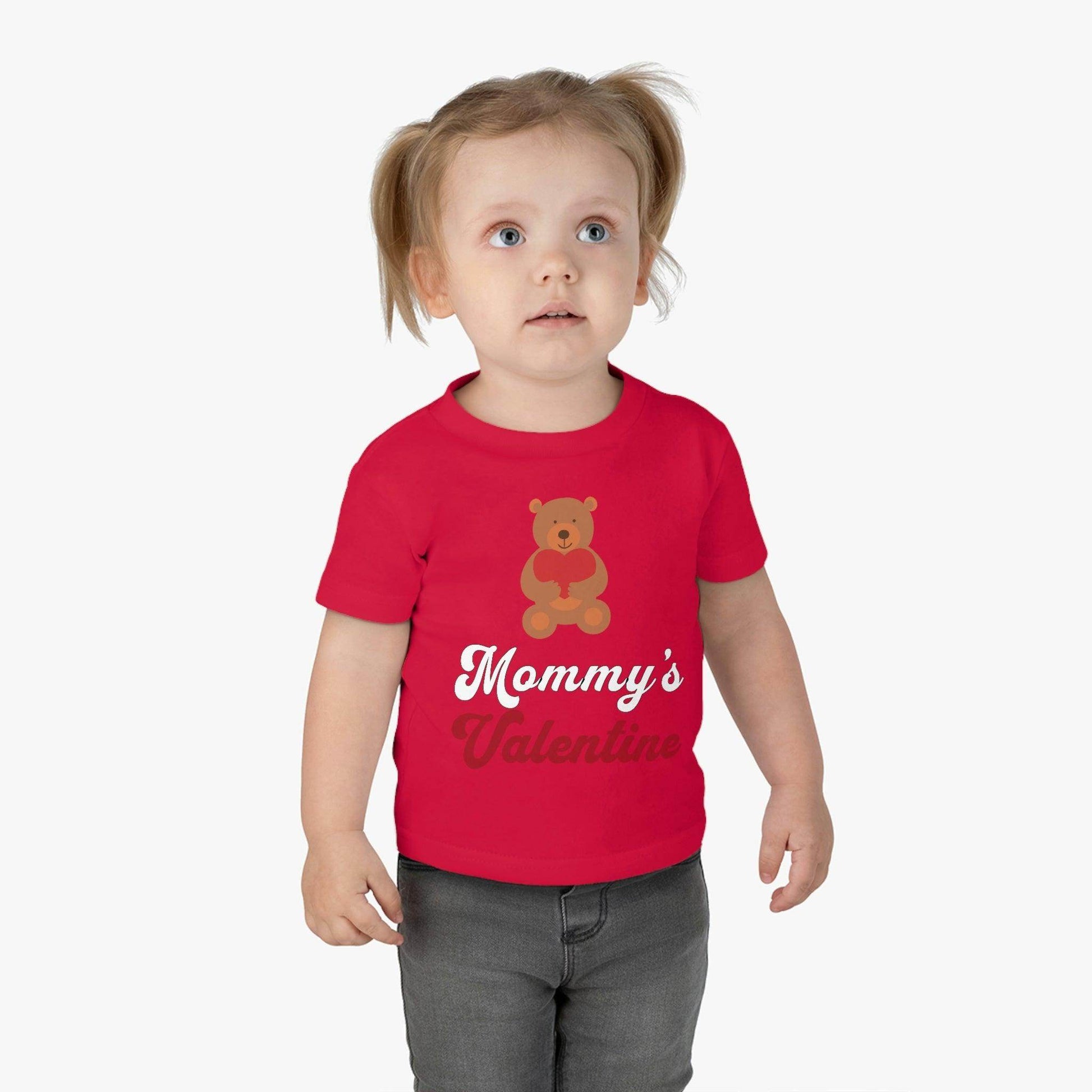 Mommy's Valentine - valentine shirt for kids - Giftsmojo