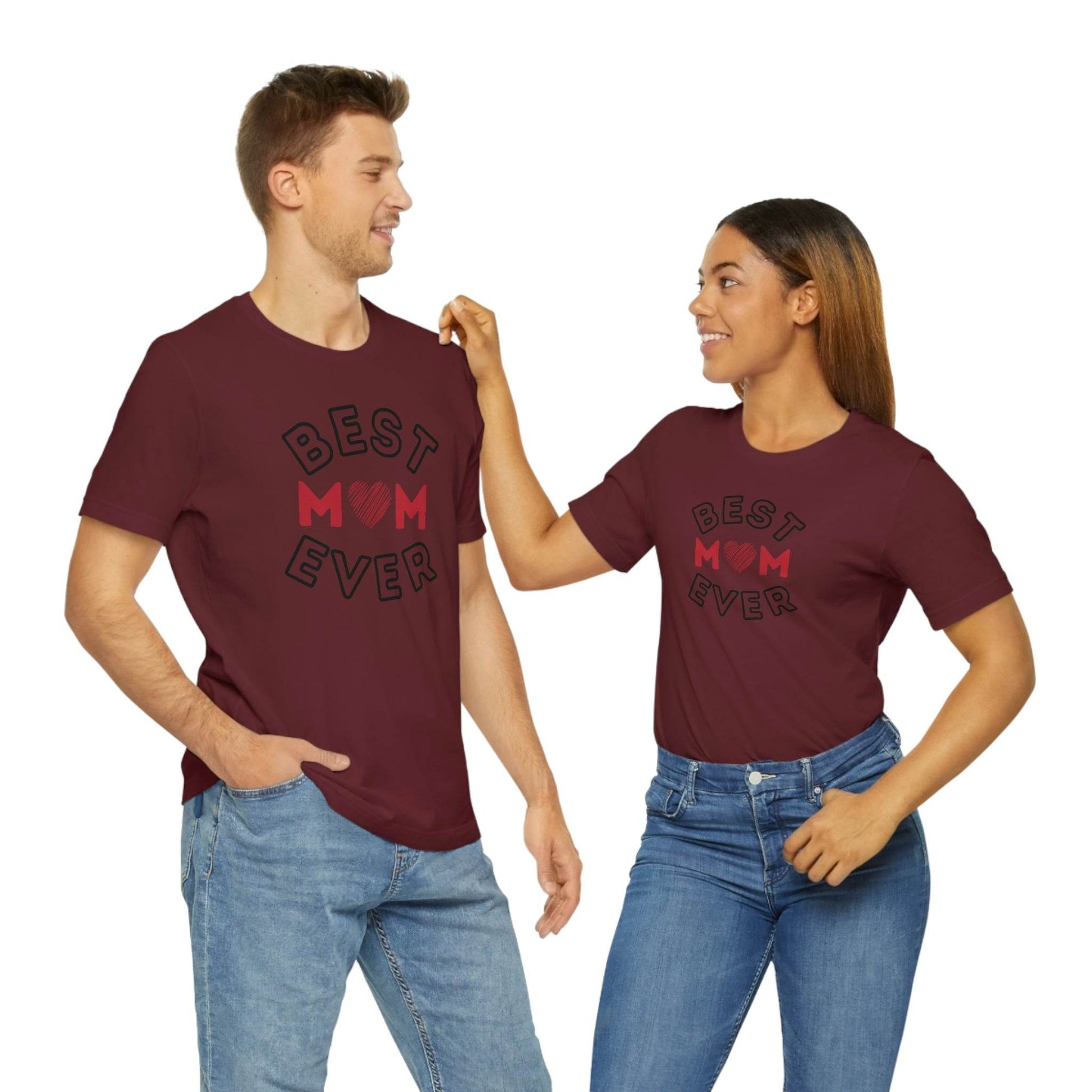 Best Mom Ever Shirt, Mothers day shirt, gift for mom, Mom birthday gift, Mothers day t shirts, Mothers shirts, Best mothers day gifta - Giftsmojo