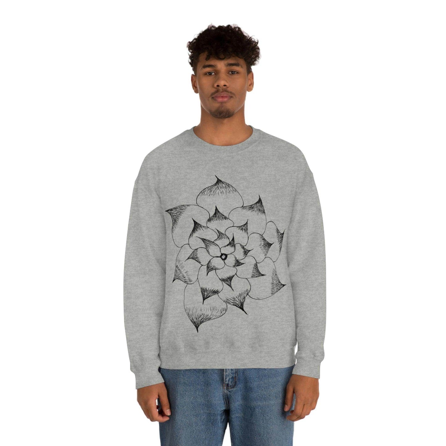Flower Sweatshirt, floral sweatshirt flower shirt wildflower sweatshirt - Giftsmojo