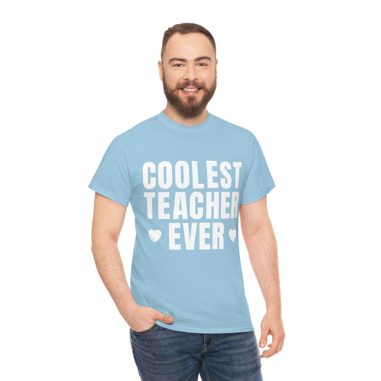 Coolest Teacher Ever Tee - Giftsmojo