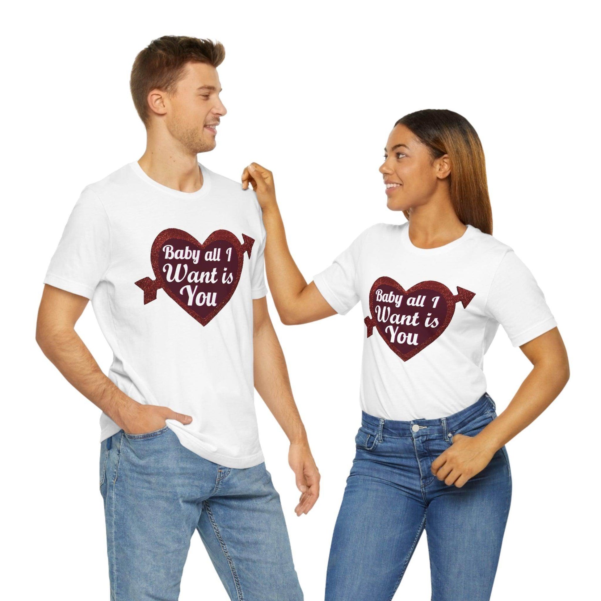 Baby all I want is You Tee - Giftsmojo