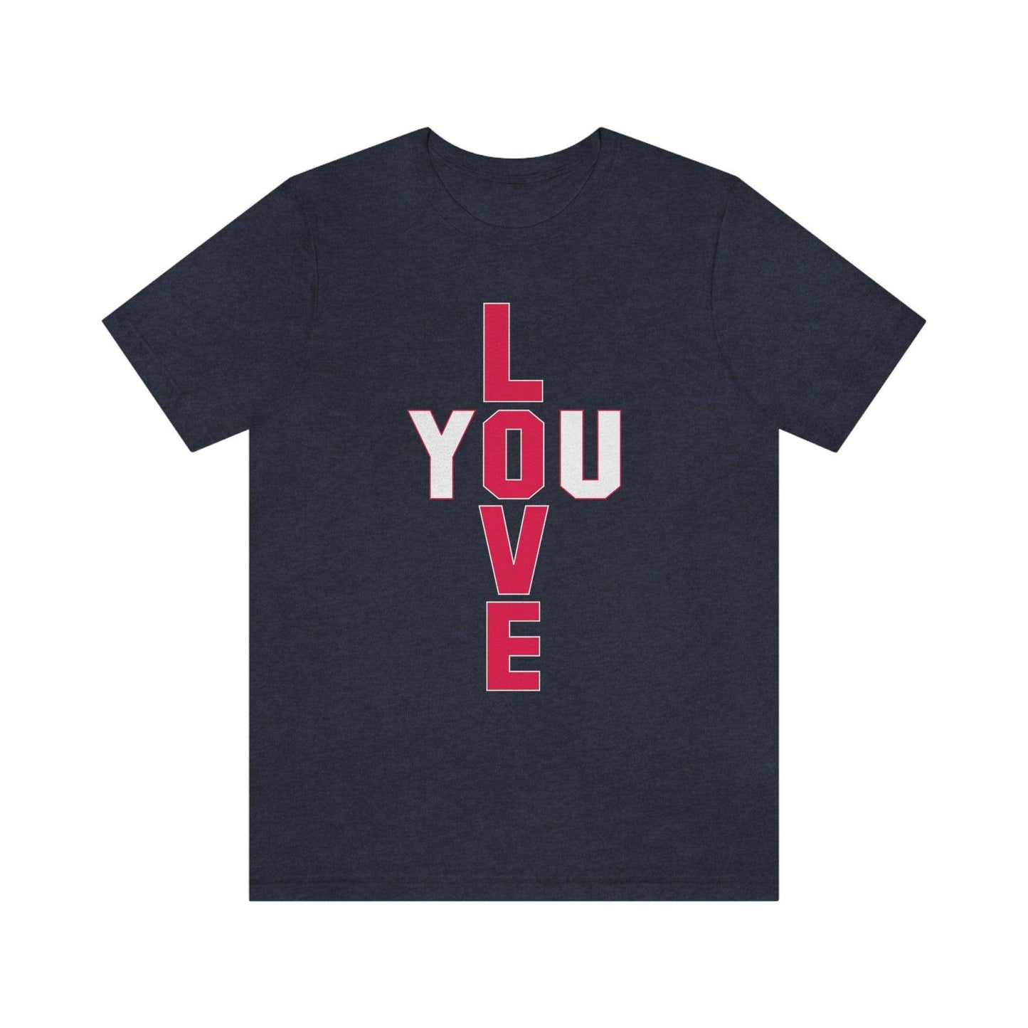 T-shape Love you Tee - Giftsmojo