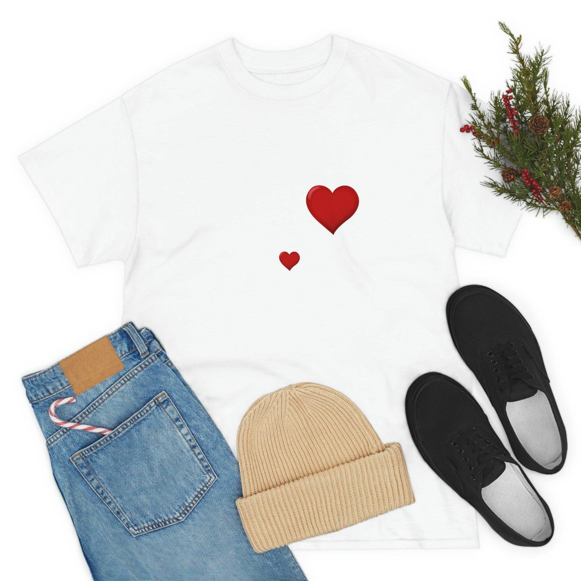 Love square Hearts Shirt, Great Gift for Valentine's day, birthday, engagement, anniversary and many more - Giftsmojo
